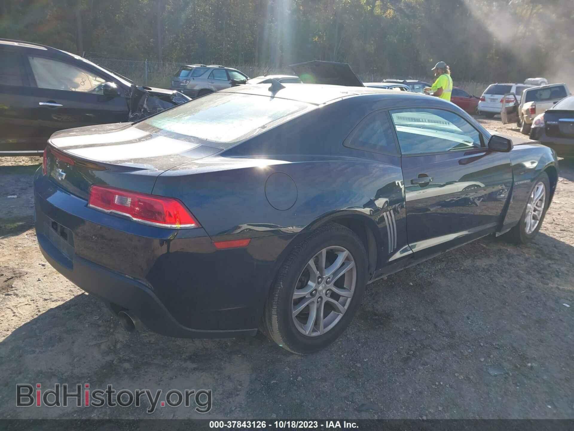 2014 CHEVROLET CAMARO - VIN: 2G1FA1E35E9160185 - Фото 4