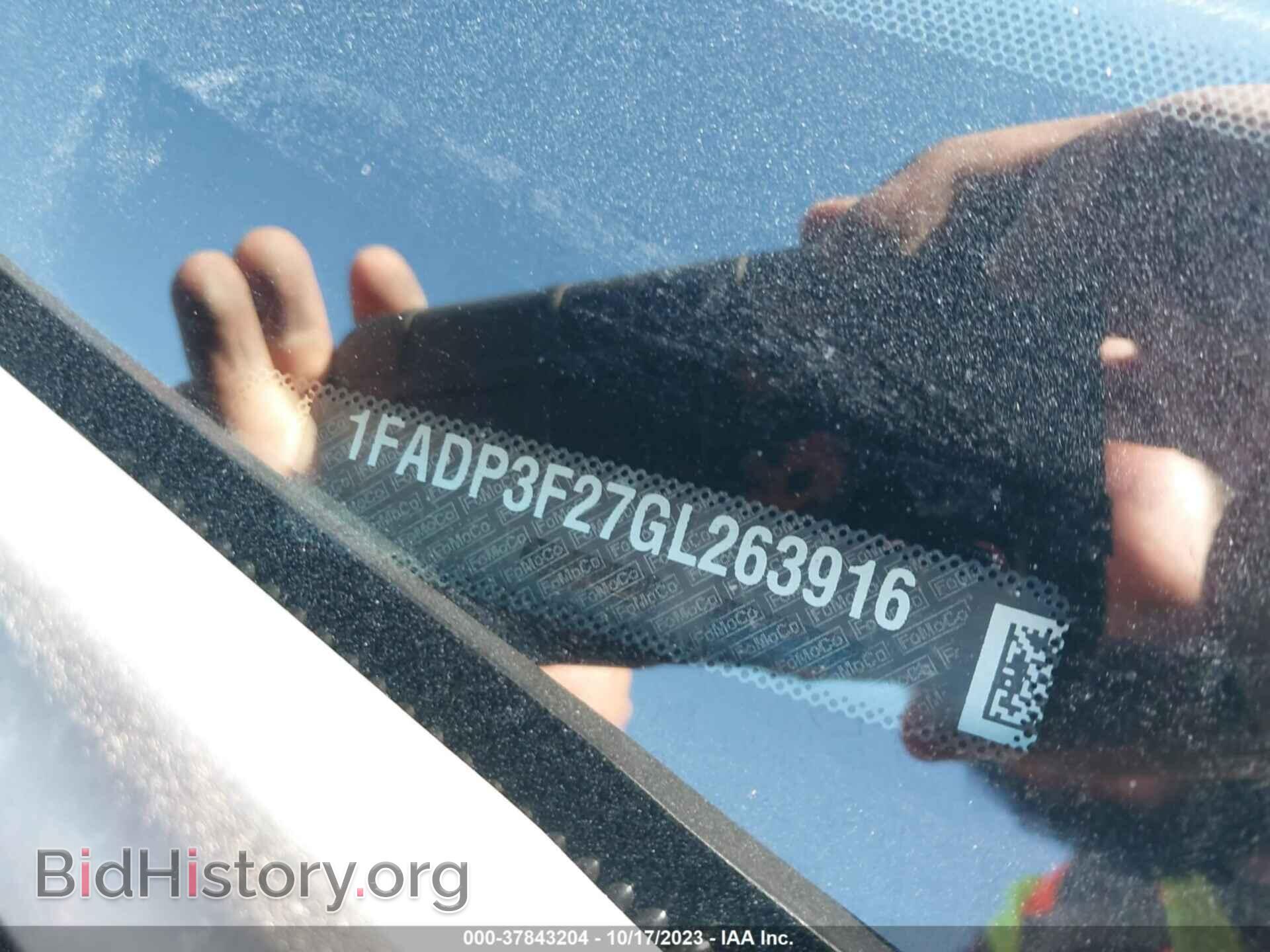 2016 FORD FOCUS - VIN: 1FADP3F27GL263916 - Фото 9