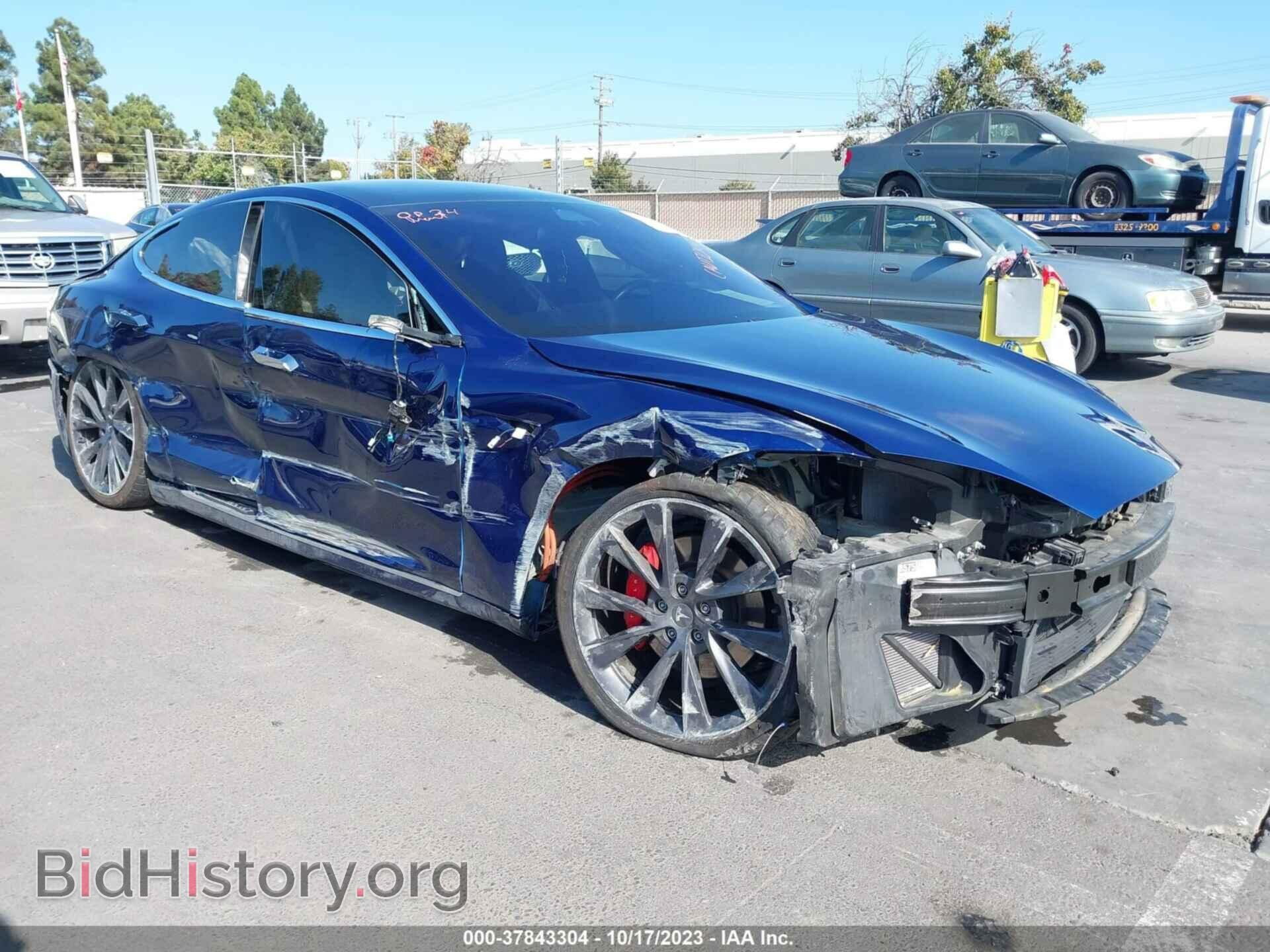 Photo 5YJSA1E45LF381003 - TESLA MODEL S 2020