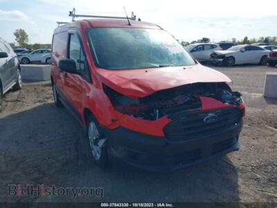 2019 Ford TRANSIT CONNECT XL, red — VIN NM0LS7E23K1413373, IAAI