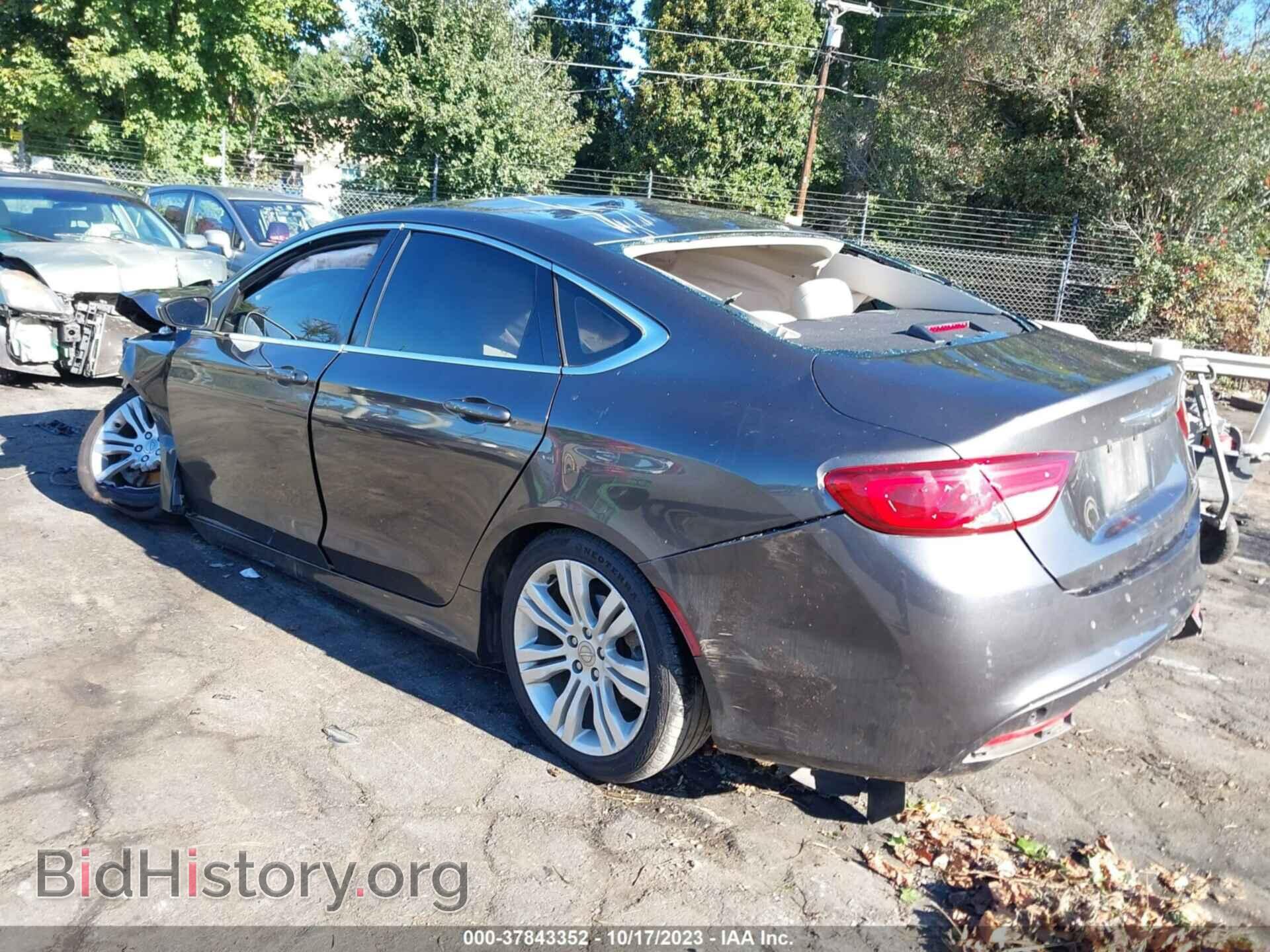 2015 CHRYSLER 200 - VIN: 1C3CCCAB2FN588733 - Фото 3