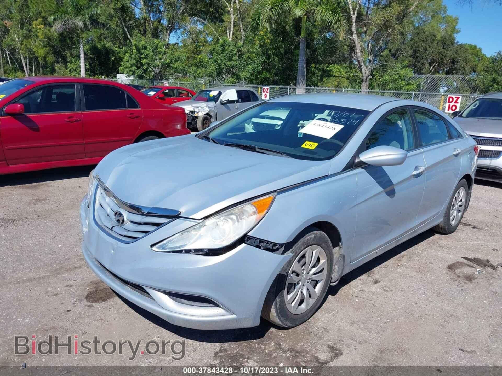 2013 HYUNDAI SONATA - VIN: 5NPEB4AC7DH608574 - Фото 2