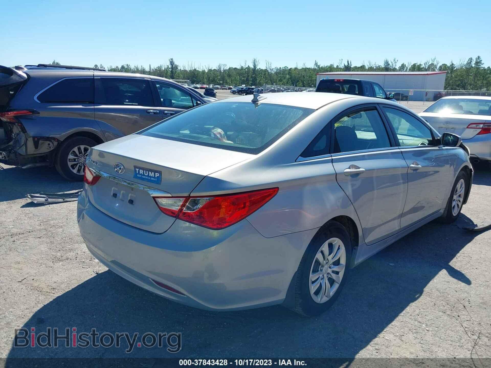 2013 HYUNDAI SONATA - VIN: 5NPEB4AC7DH608574 - Фото 4