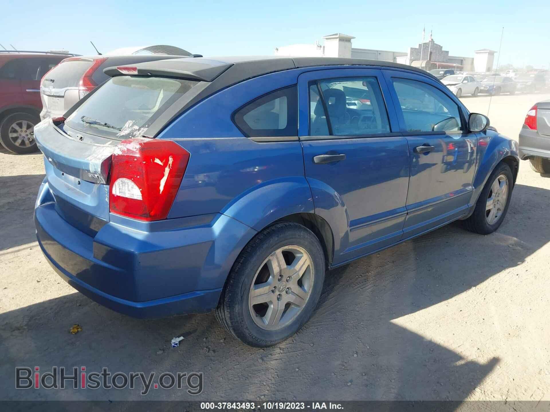 2007 DODGE CALIBER - VIN: 1B3HB48B77D112941 - Фото 4