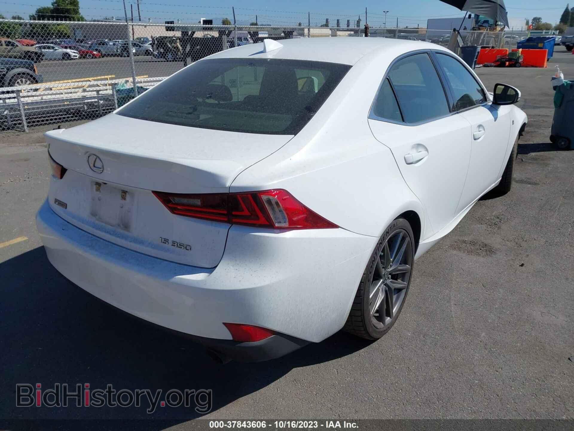 2016 LEXUS IS 350 - VIN: JTHBE1D22G5023559 - Photo 4
