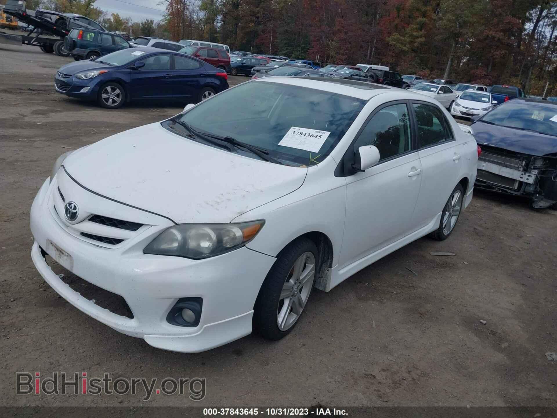 2013 TOYOTA COROLLA - VIN: 2T1BU4EEXDC993849 - Фото 2