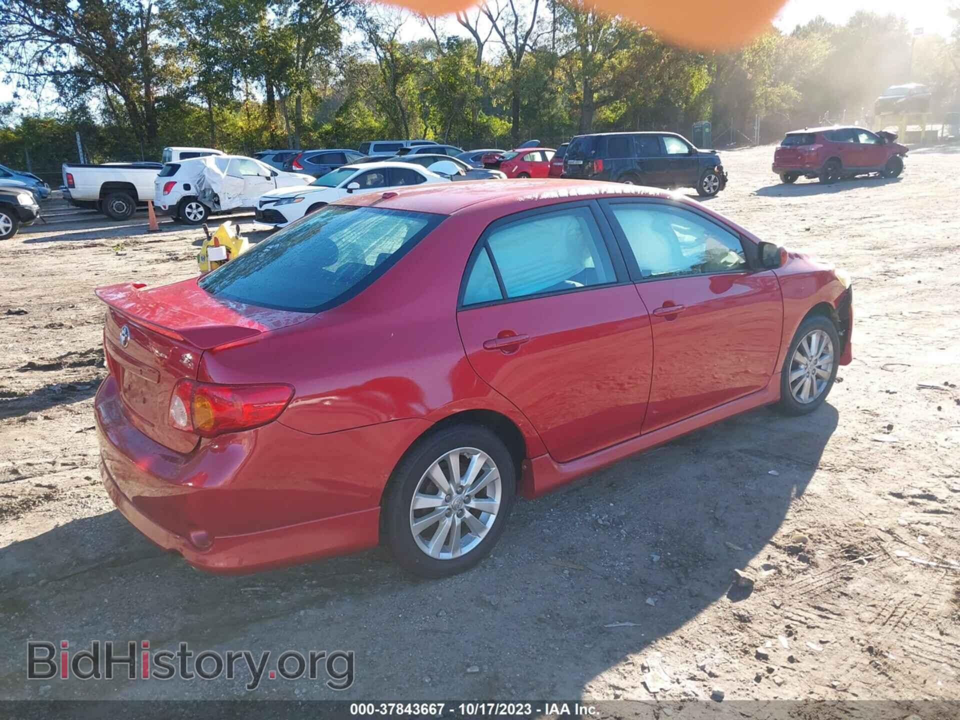 2009 TOYOTA COROLLA - VIN: 2T1BU40E89C105159 - Фото 4