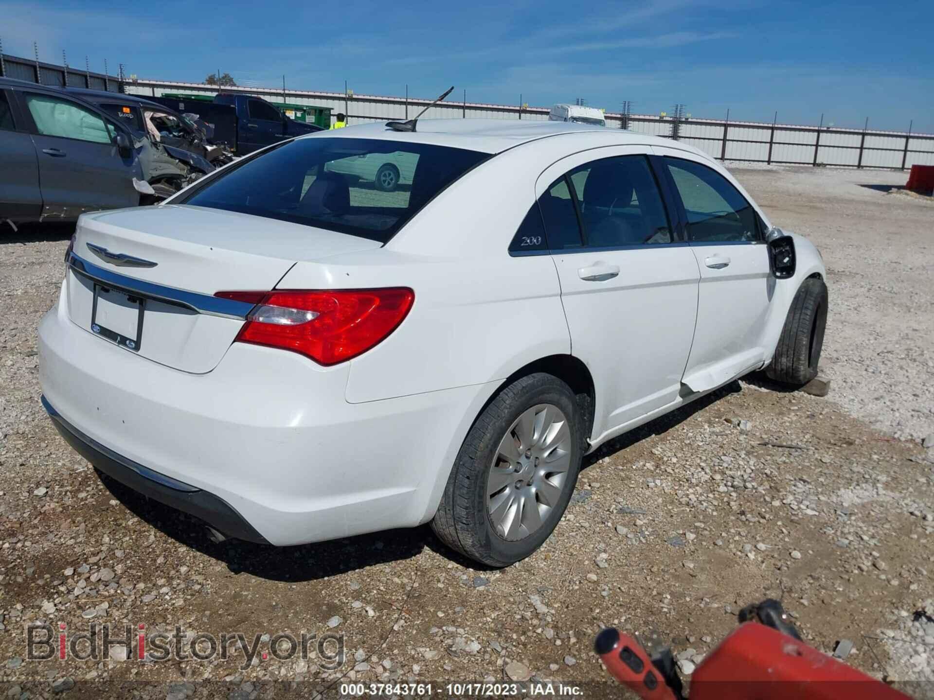 2014 CHRYSLER 200 - VIN: 1C3CCBAB0EN237232 - Фото 4