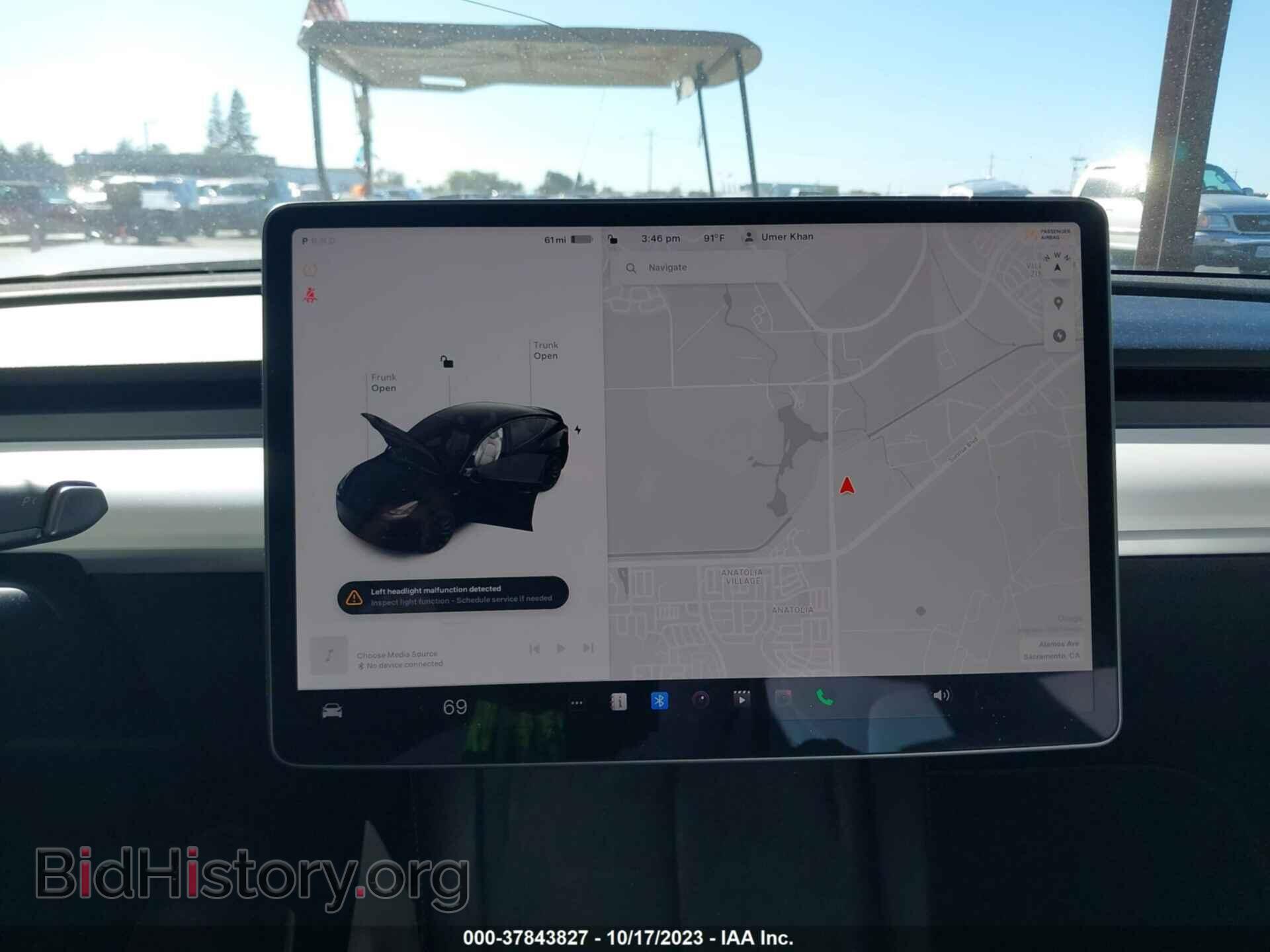 2022 TESLA MODEL Y - VIN: 7SAYGDEF4NF554446 - Photo 17