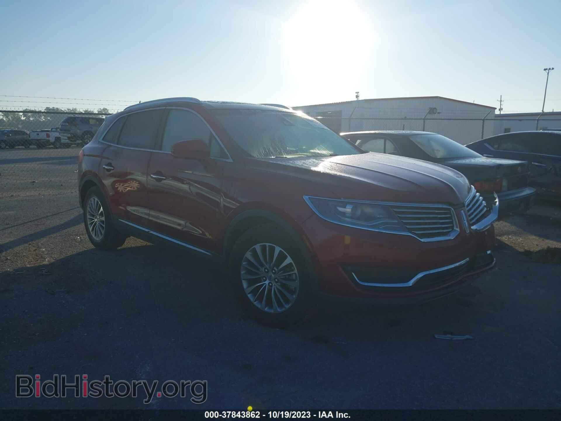 Photo 2LMTJ6KR1GBL51243 - LINCOLN MKX 2016
