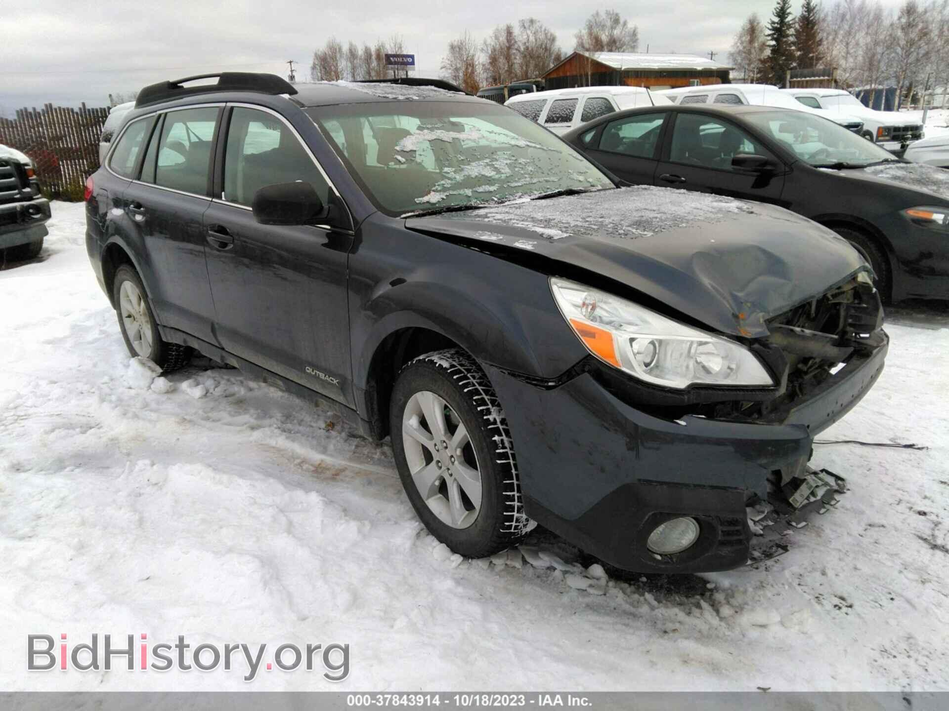Фотография 4S4BRBAC1E3245099 - SUBARU OUTBACK 2014