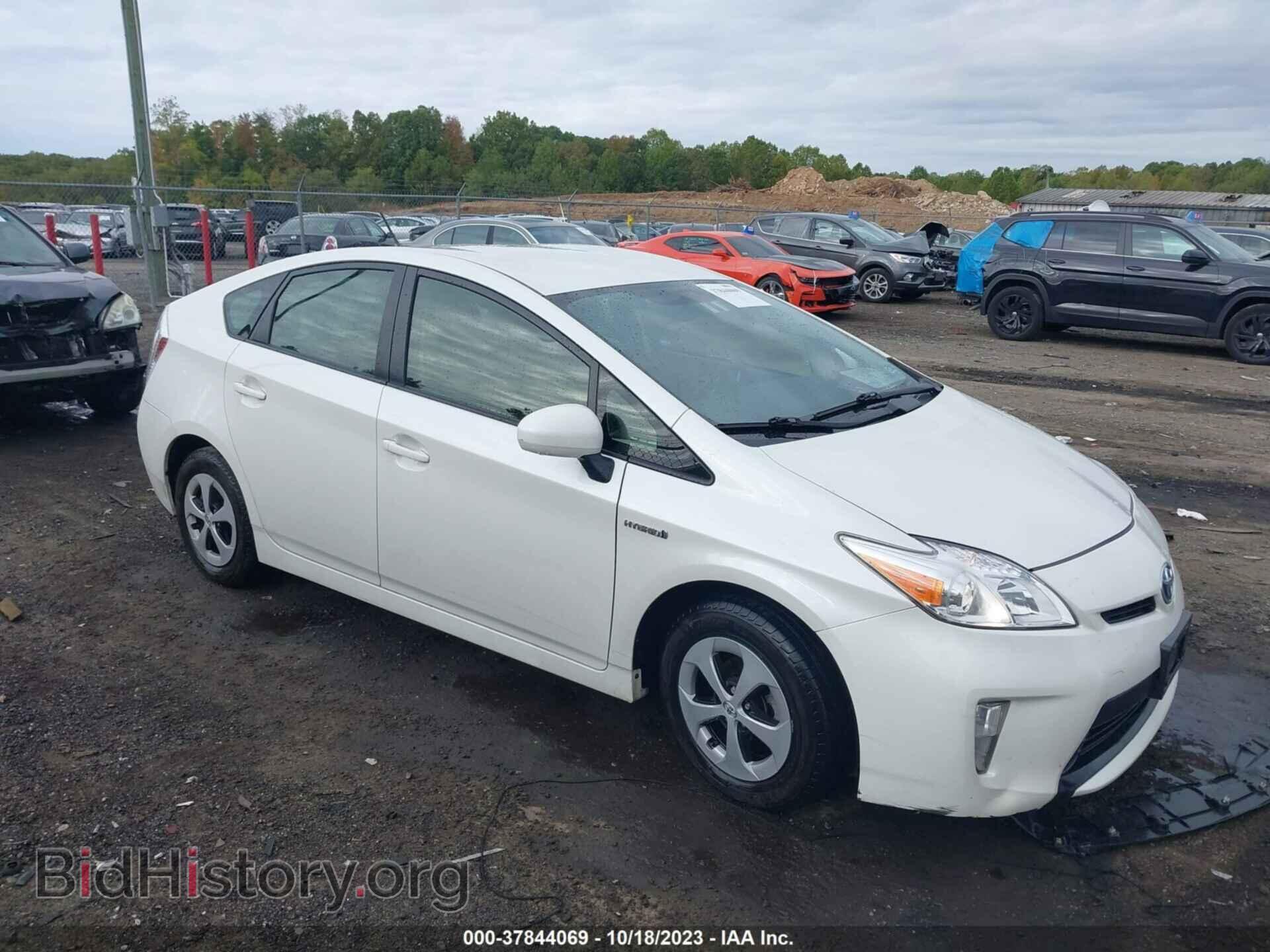 Фотография JTDKN3DU0E0367321 - TOYOTA PRIUS 2014