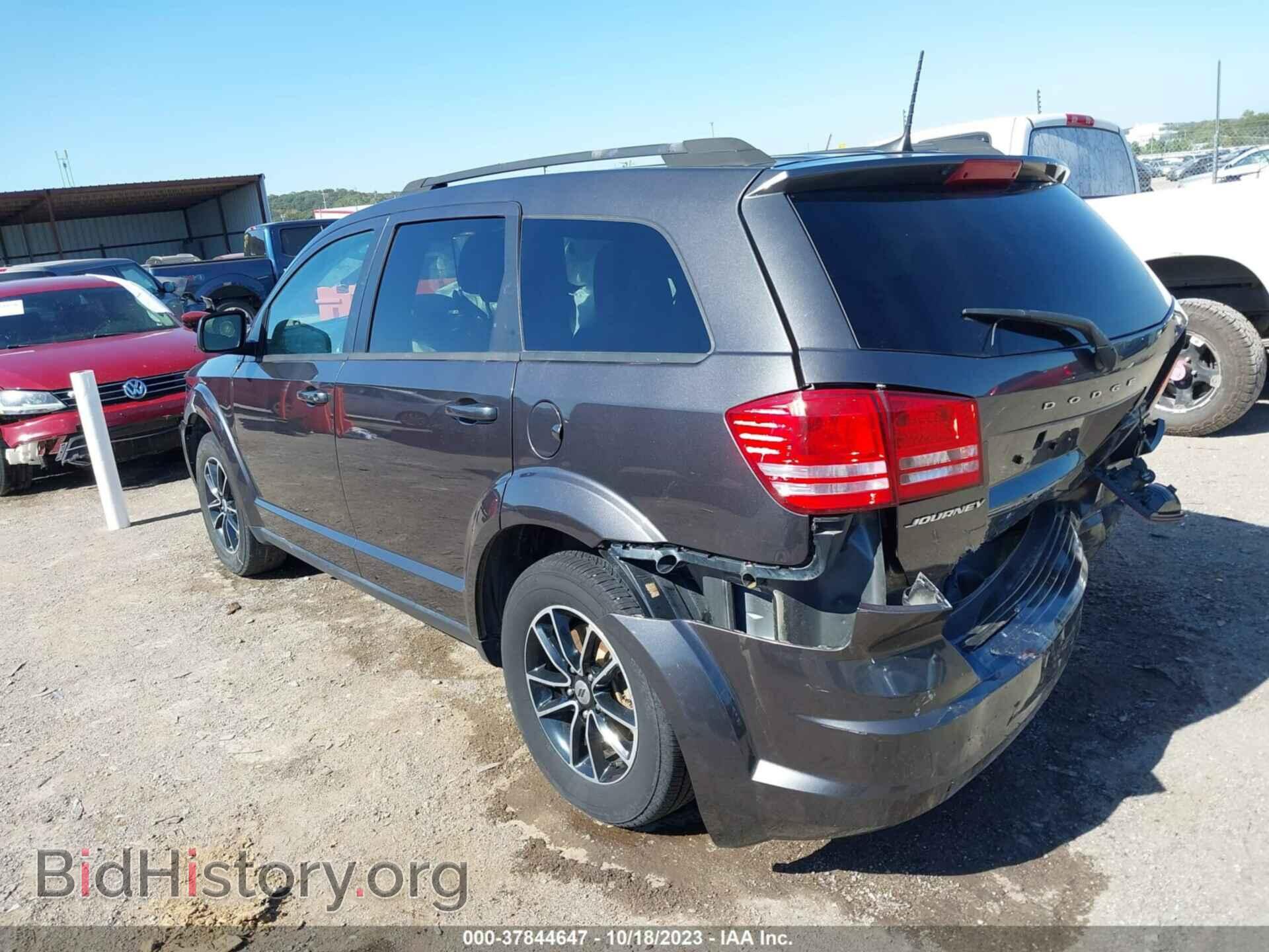 2018 DODGE JOURNEY - VIN: 3C4PDCAB6JT506991 - Фото 3