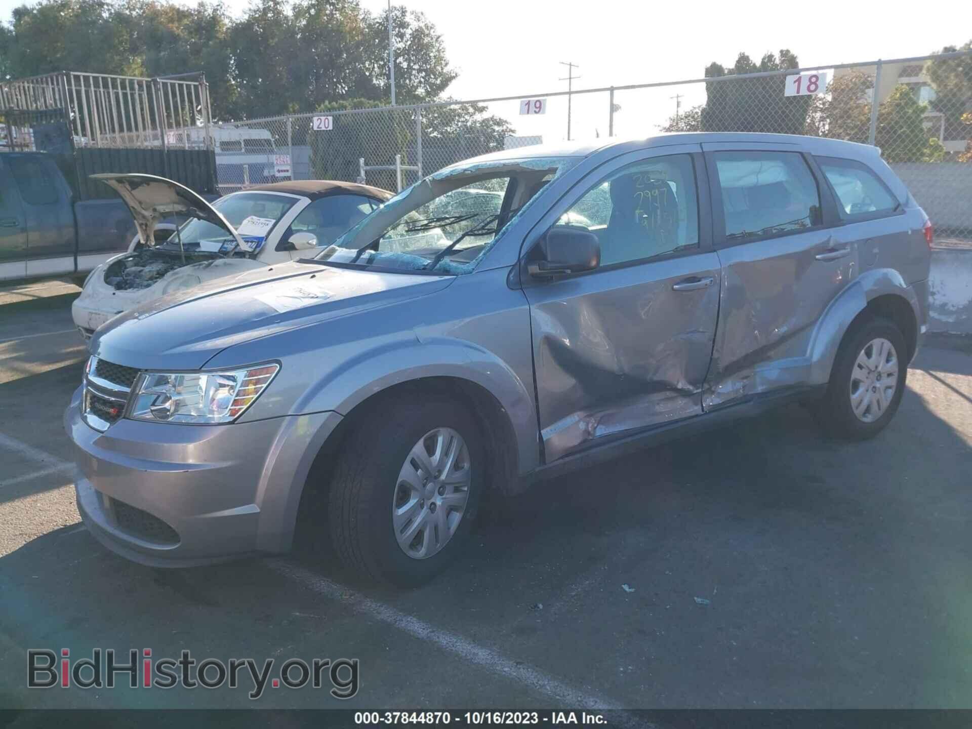 2015 DODGE JOURNEY - VIN: 3C4PDCAB0FT597845 - Фото 2