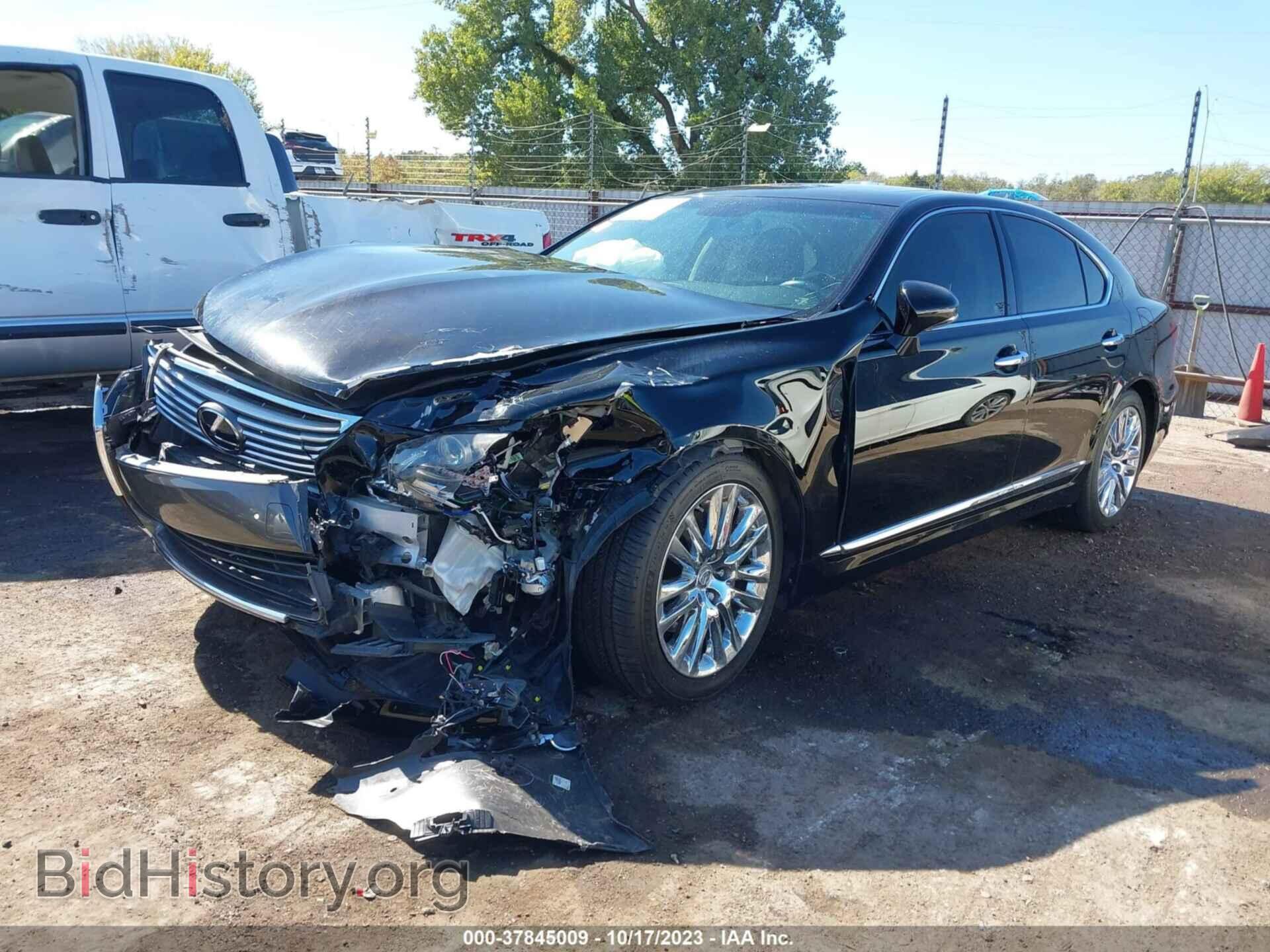 2013 LEXUS LS 460 - VIN: JTHBL5EF6D5121410 - Фото 2
