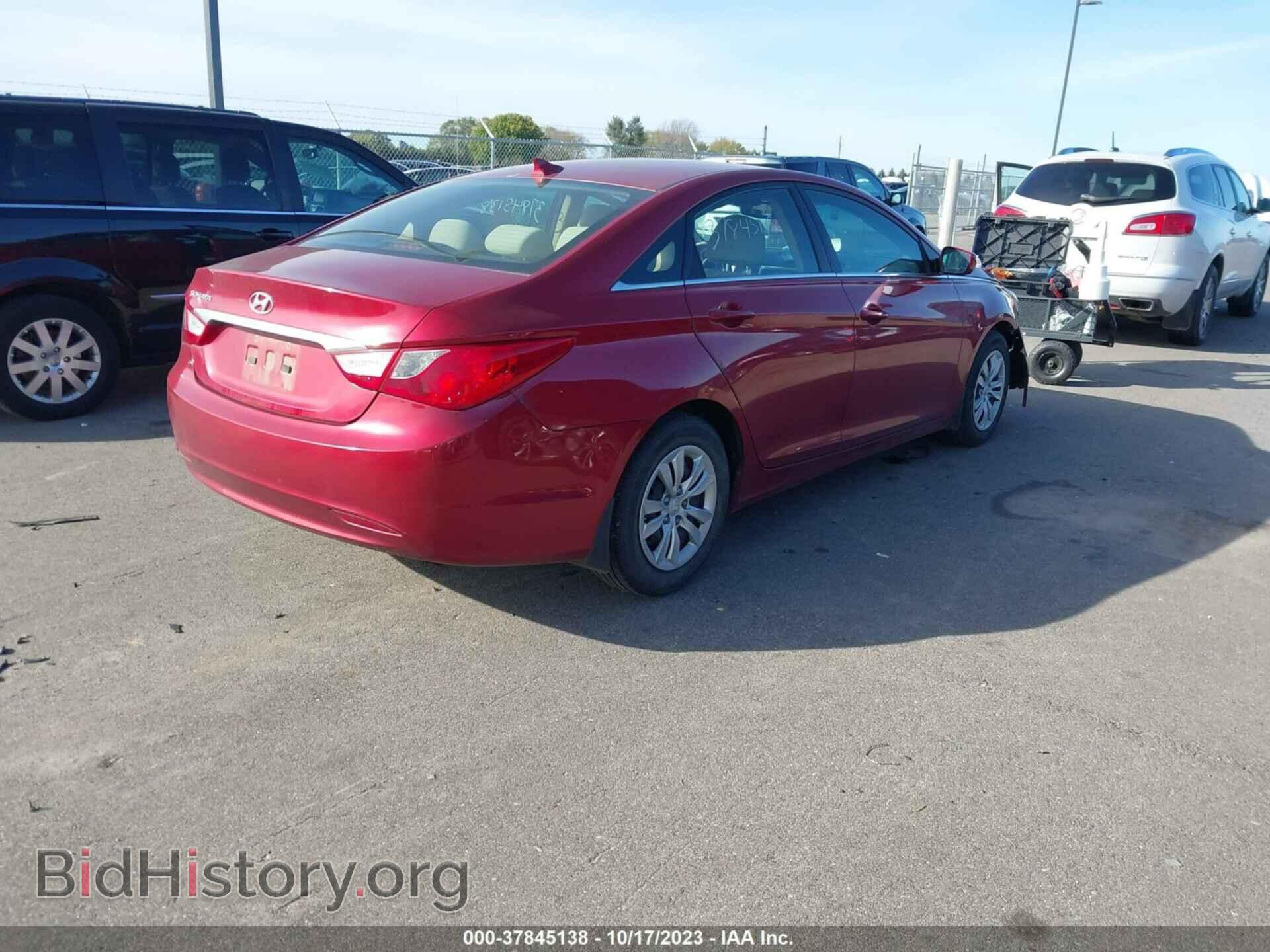 2012 HYUNDAI SONATA - VIN: 5NPEB4AC1CH500997 - Фото 4