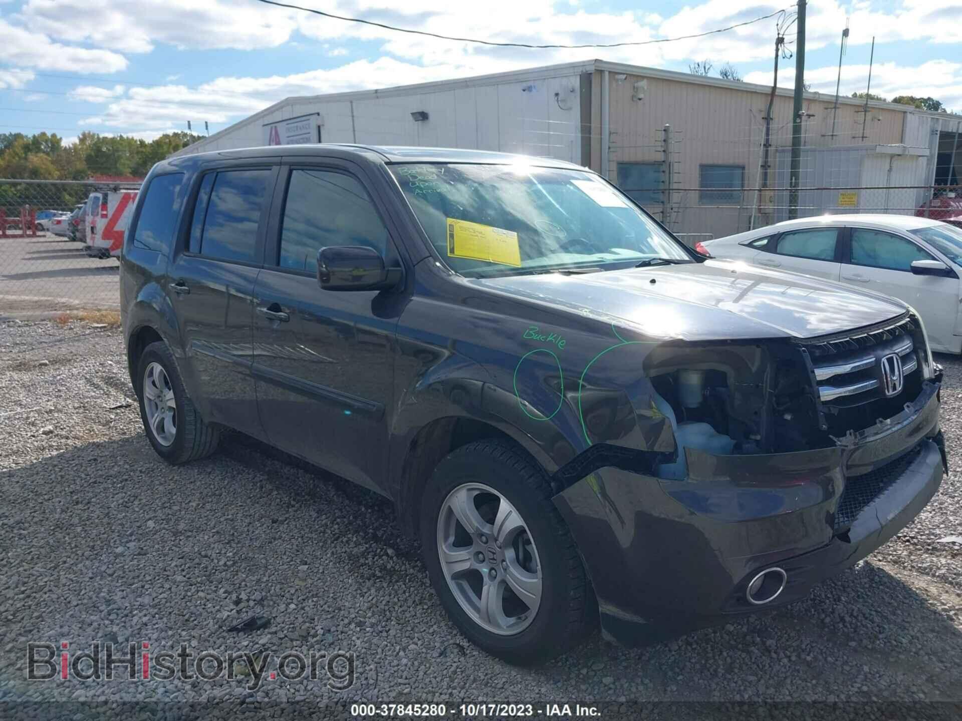 Фотография 5FNYF3H40CB039252 - HONDA PILOT 2012