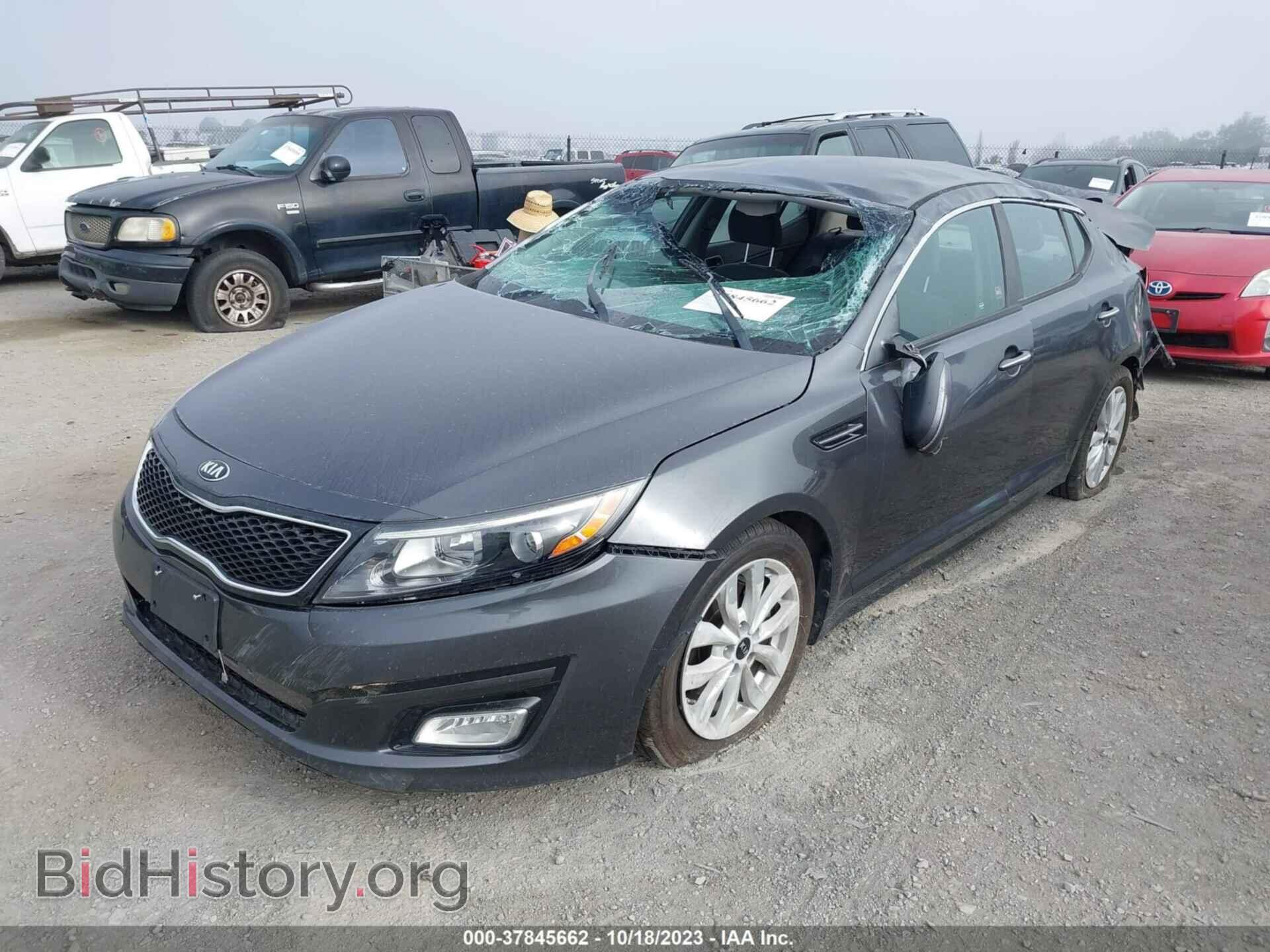 2015 KIA OPTIMA - VIN: KNAGM4A77F5620374 - Фото 2