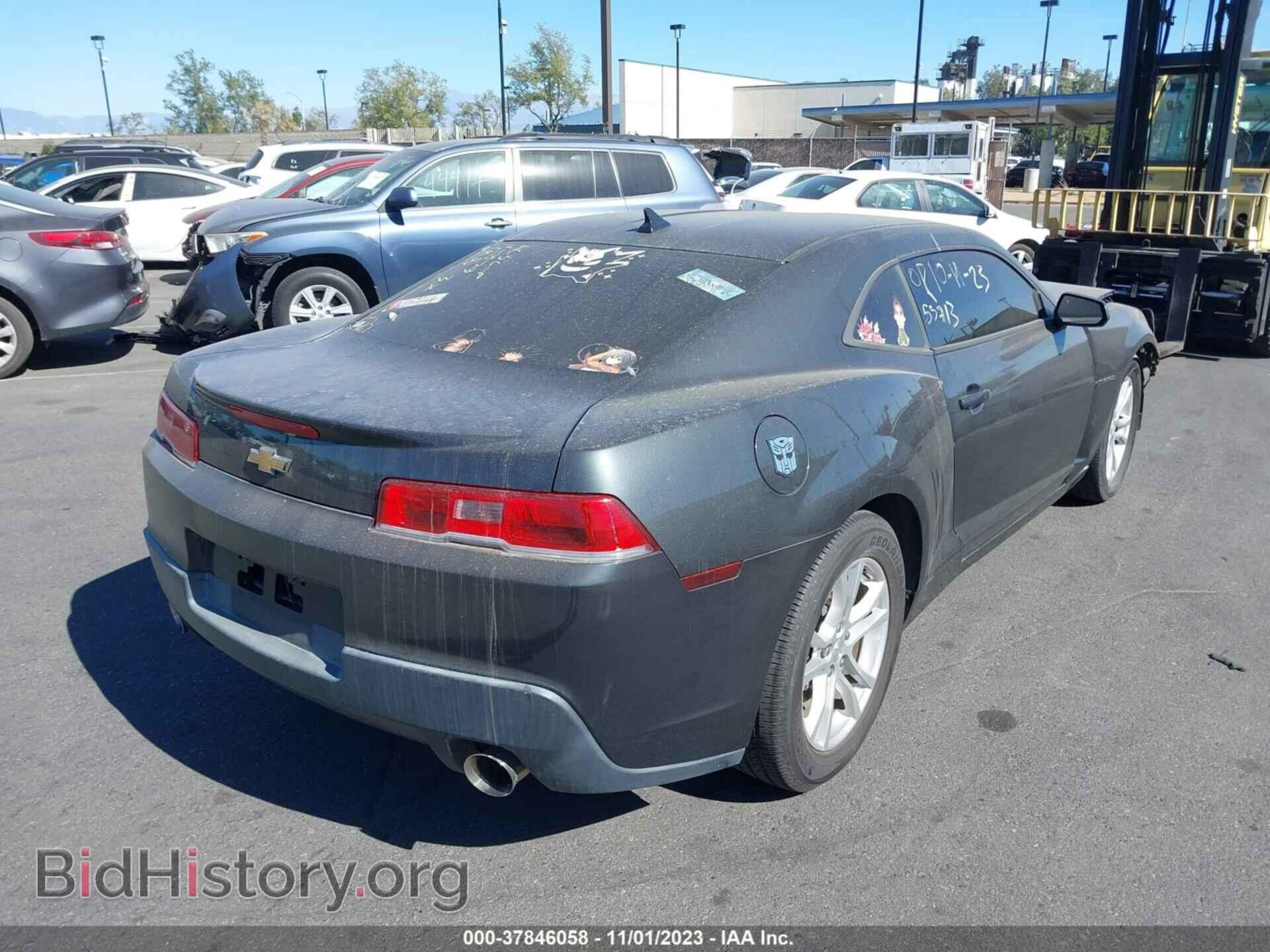 2014 CHEVROLET CAMARO - VIN: 2G1FA1E33E9187921 - Фото 4