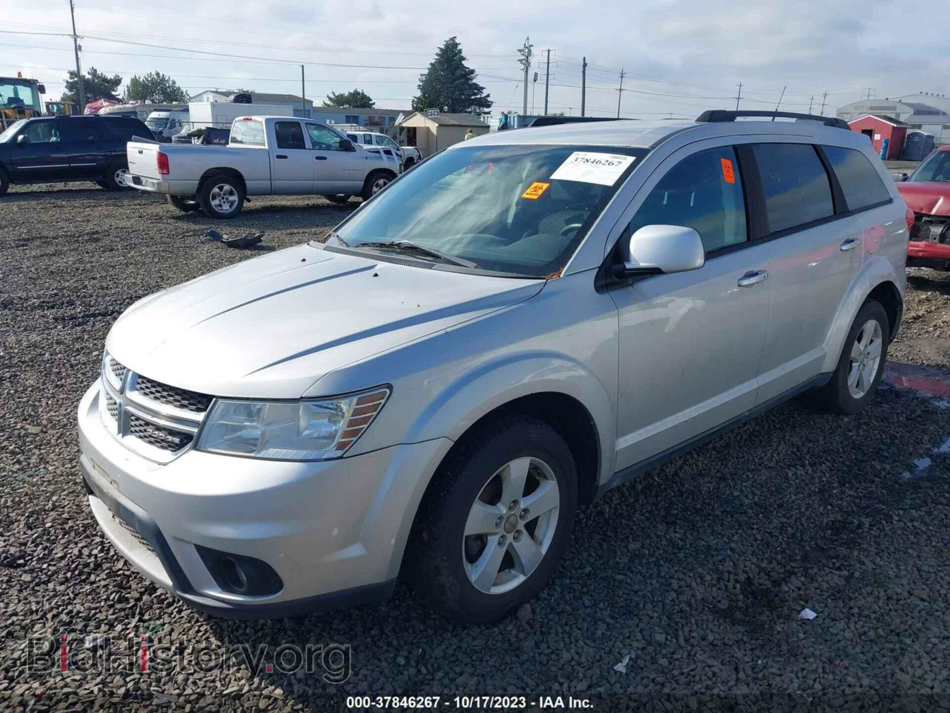 2011 DODGE JOURNEY - VIN: 3D4PG1FG0BT537769 - Фото 2