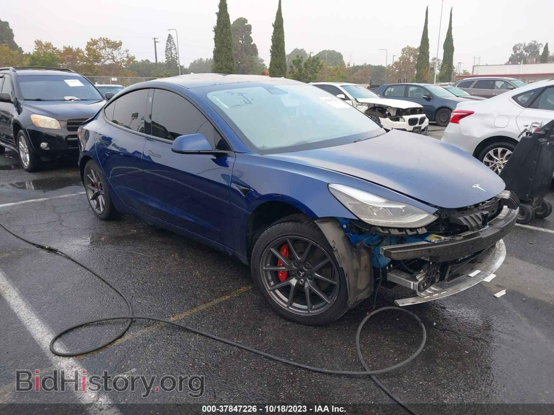 Photo 5YJ3E1EA6MF031556 - TESLA MODEL 3 2021