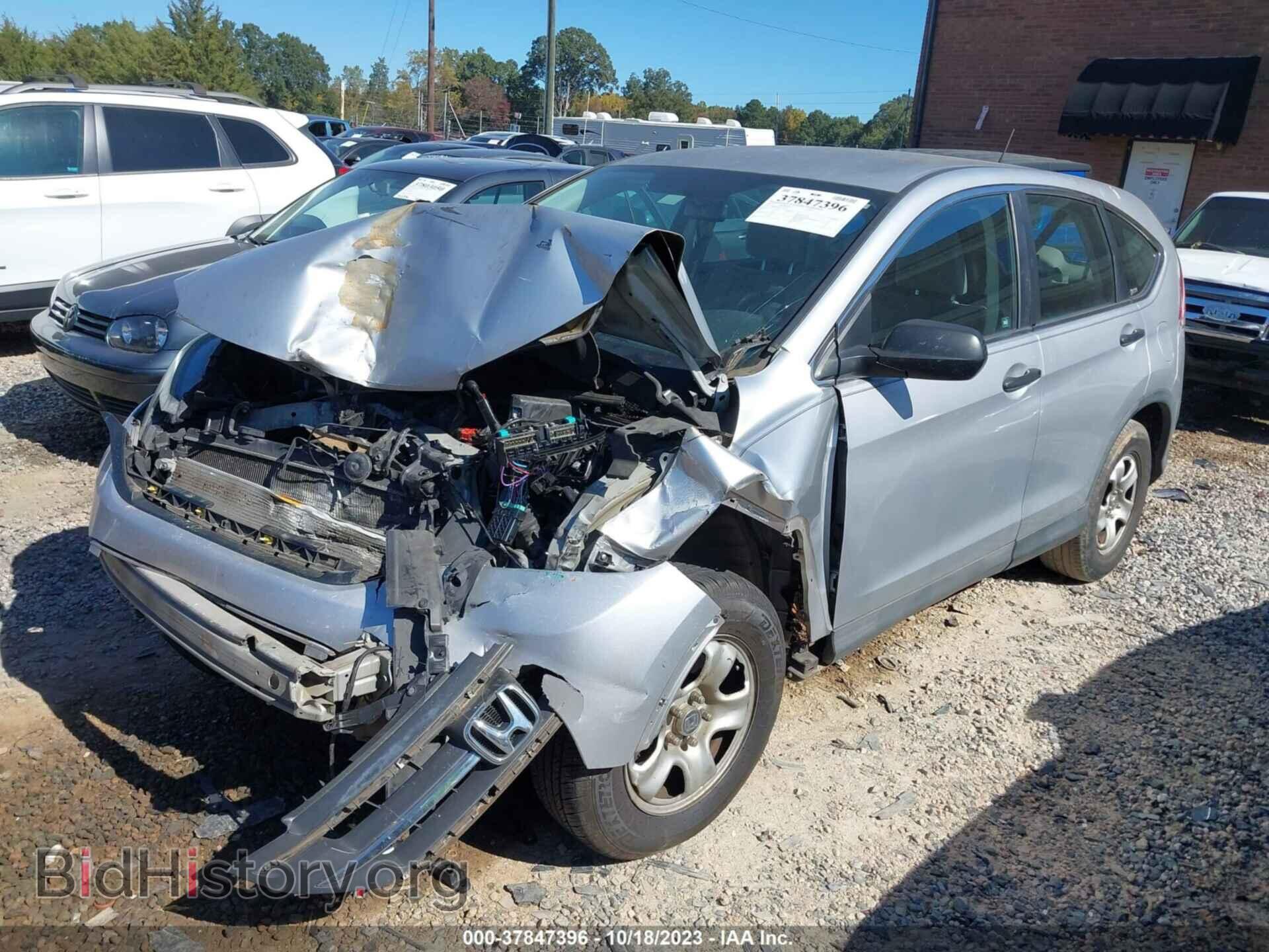 2012 HONDA CR-V - VIN: 5J6RM3H30CL021665 - Фото 2
