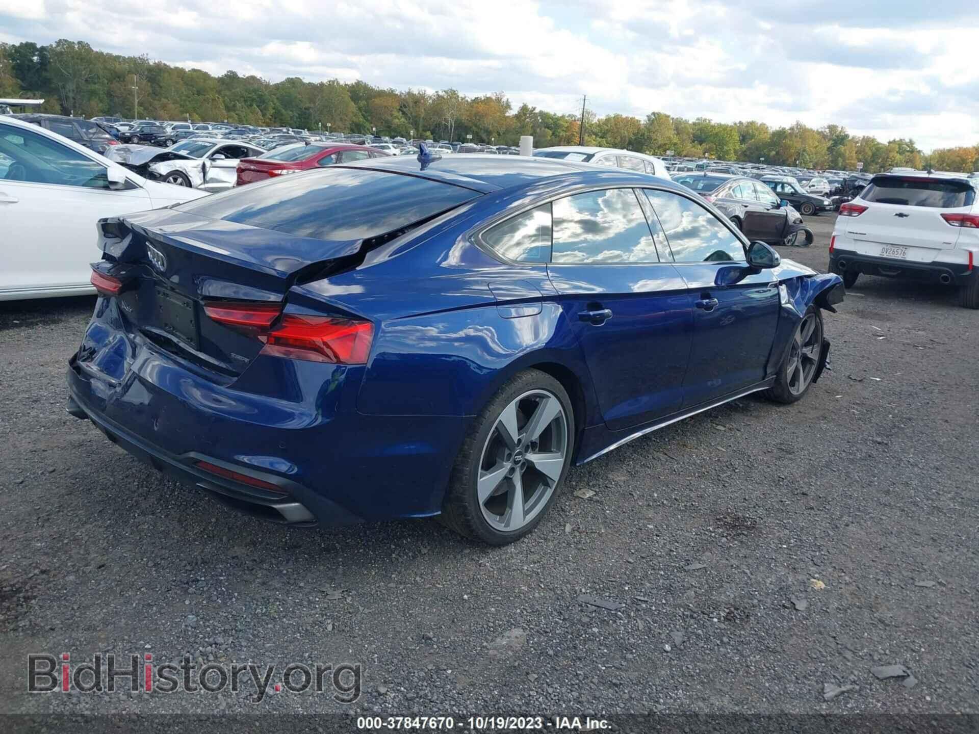 2020 AUDI A5 SPORTBACK - VIN: WAUCNCF5XLA002434 - Фото 4