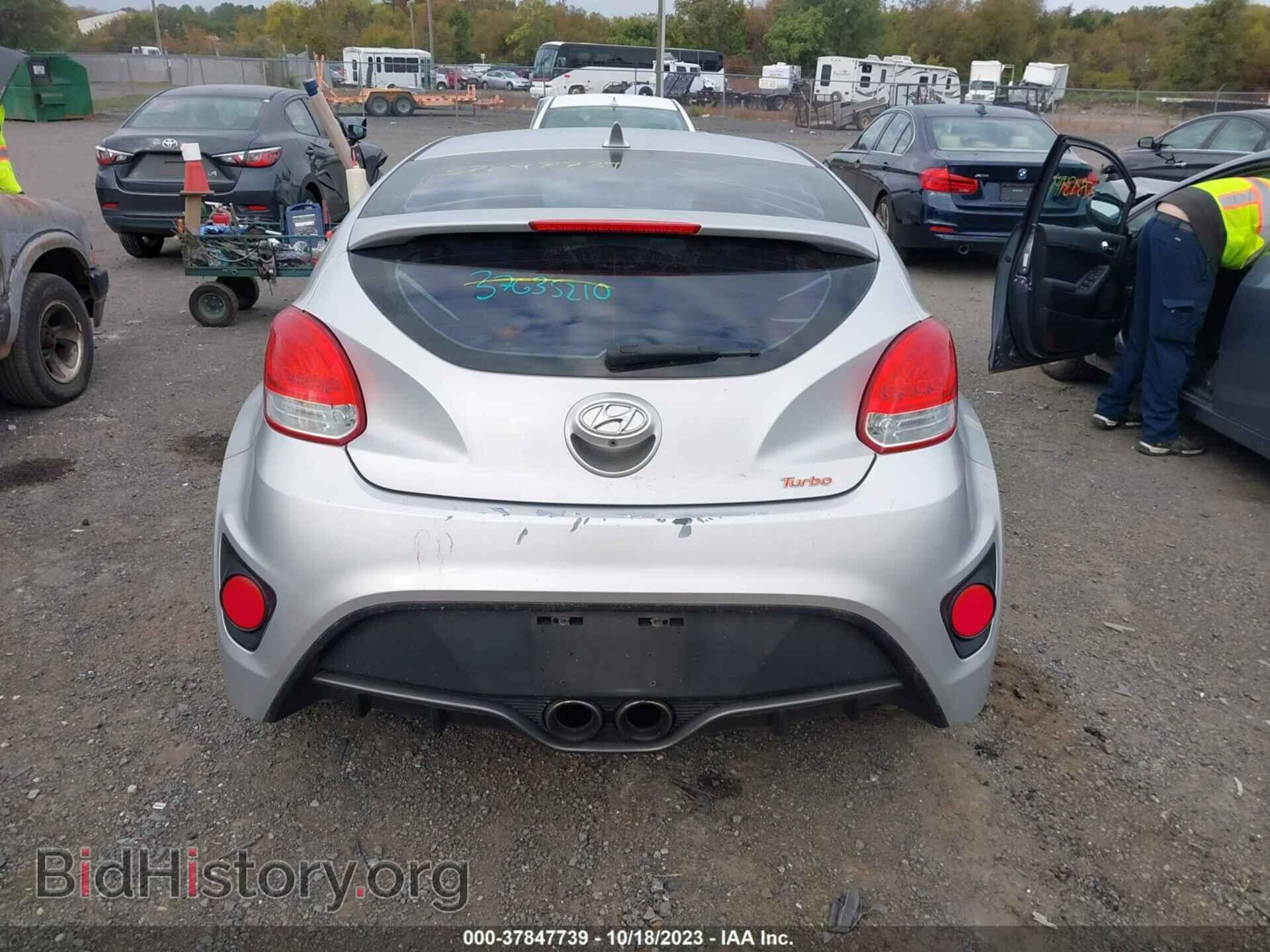 2014 HYUNDAI VELOSTER - VIN: KMHTC6AEXEU200445 - Фото 16