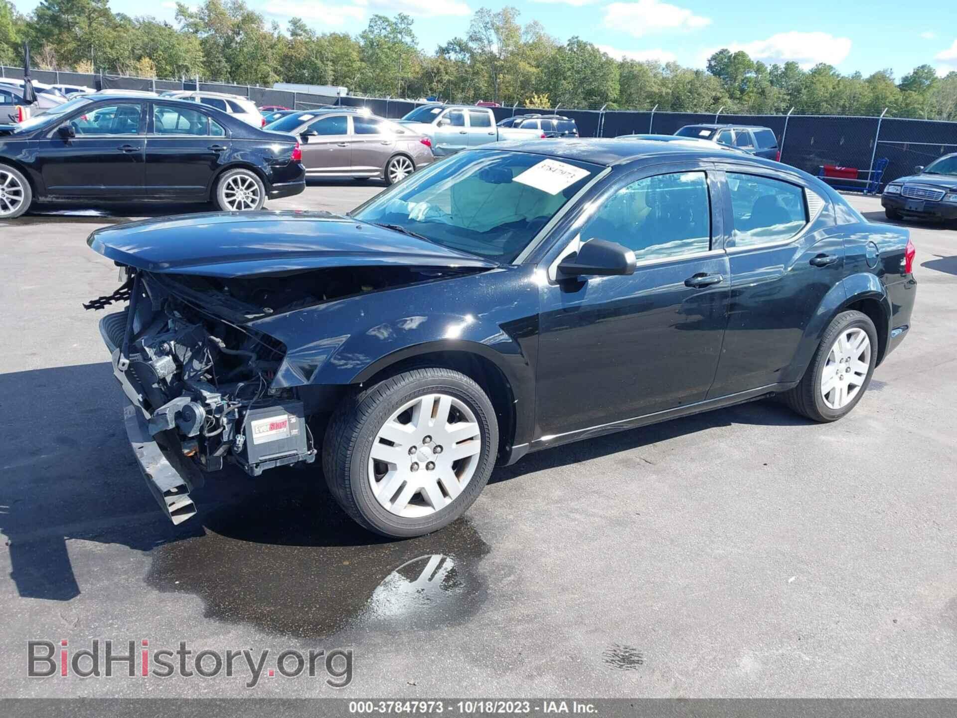 2013 DODGE AVENGER - VIN: 1C3CDZAB8DN619335 - Фото 2