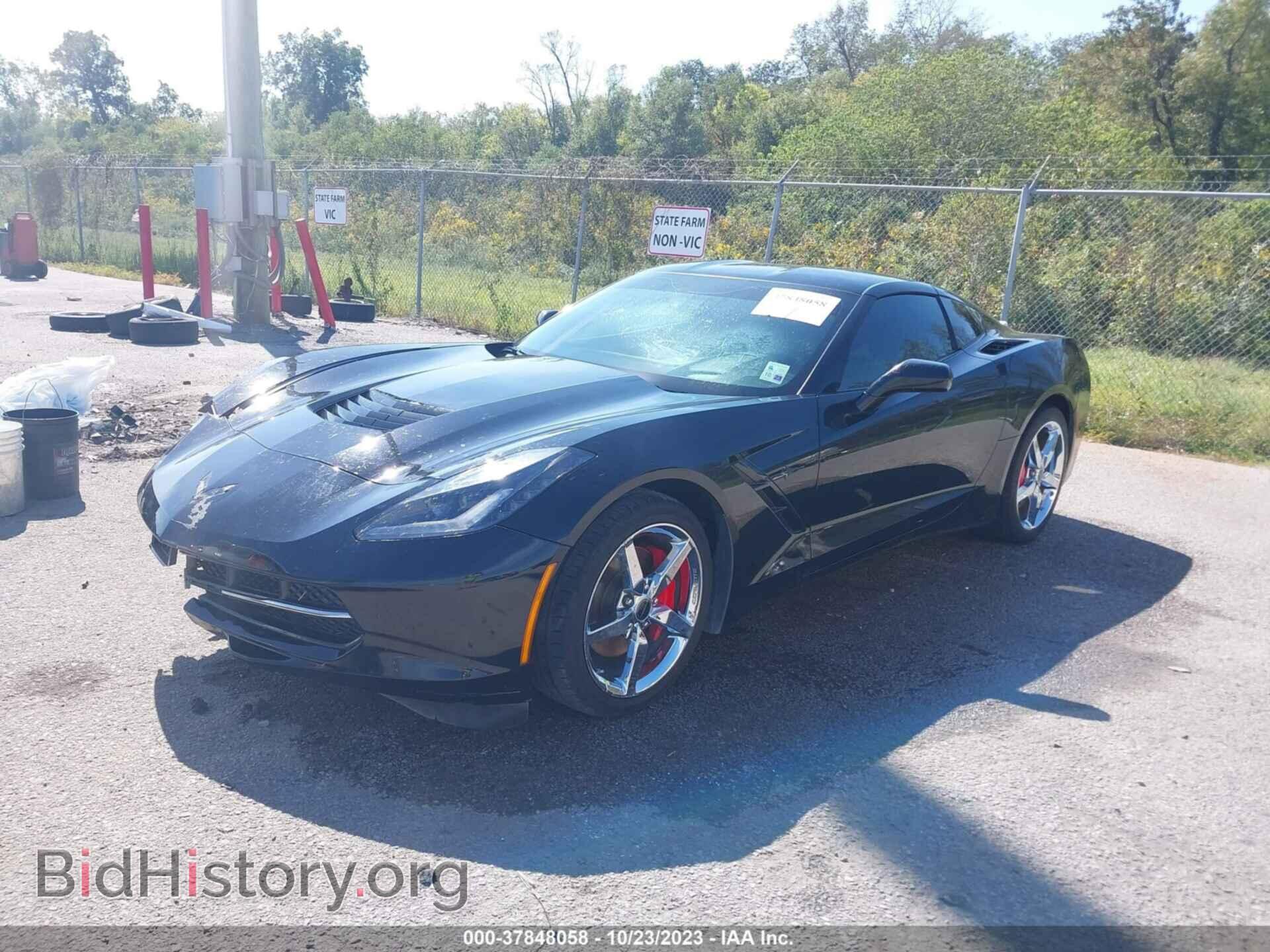 2014 CHEVROLET CORVETTE STINGRAY - VIN: 1G1YD2D74E5123619 - Фото 2
