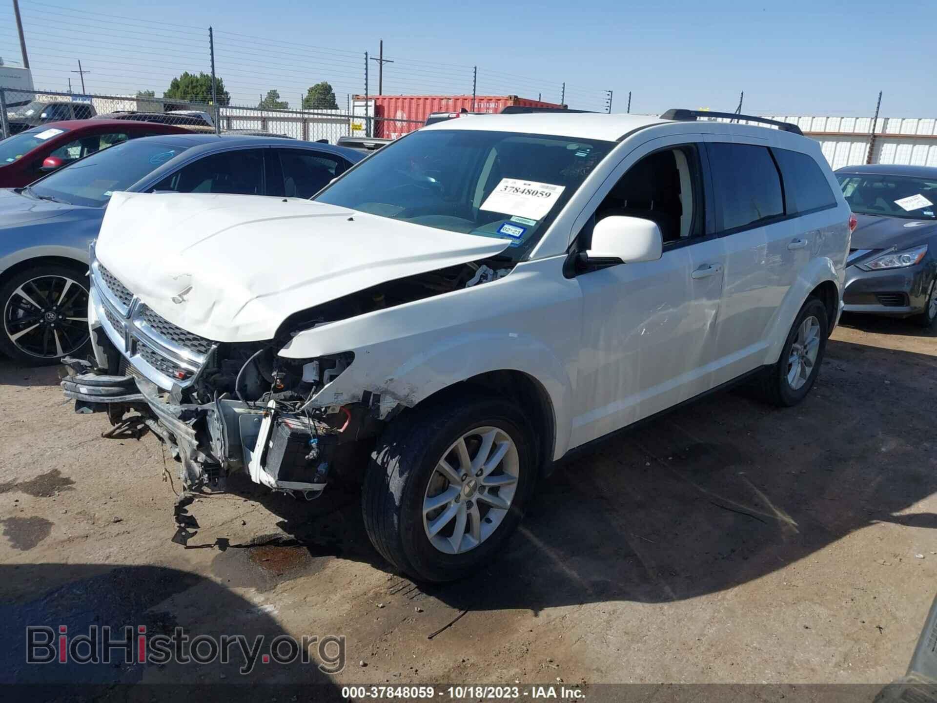 2013 DODGE JOURNEY - VIN: 3C4PDCBG7DT593007 - Фото 2