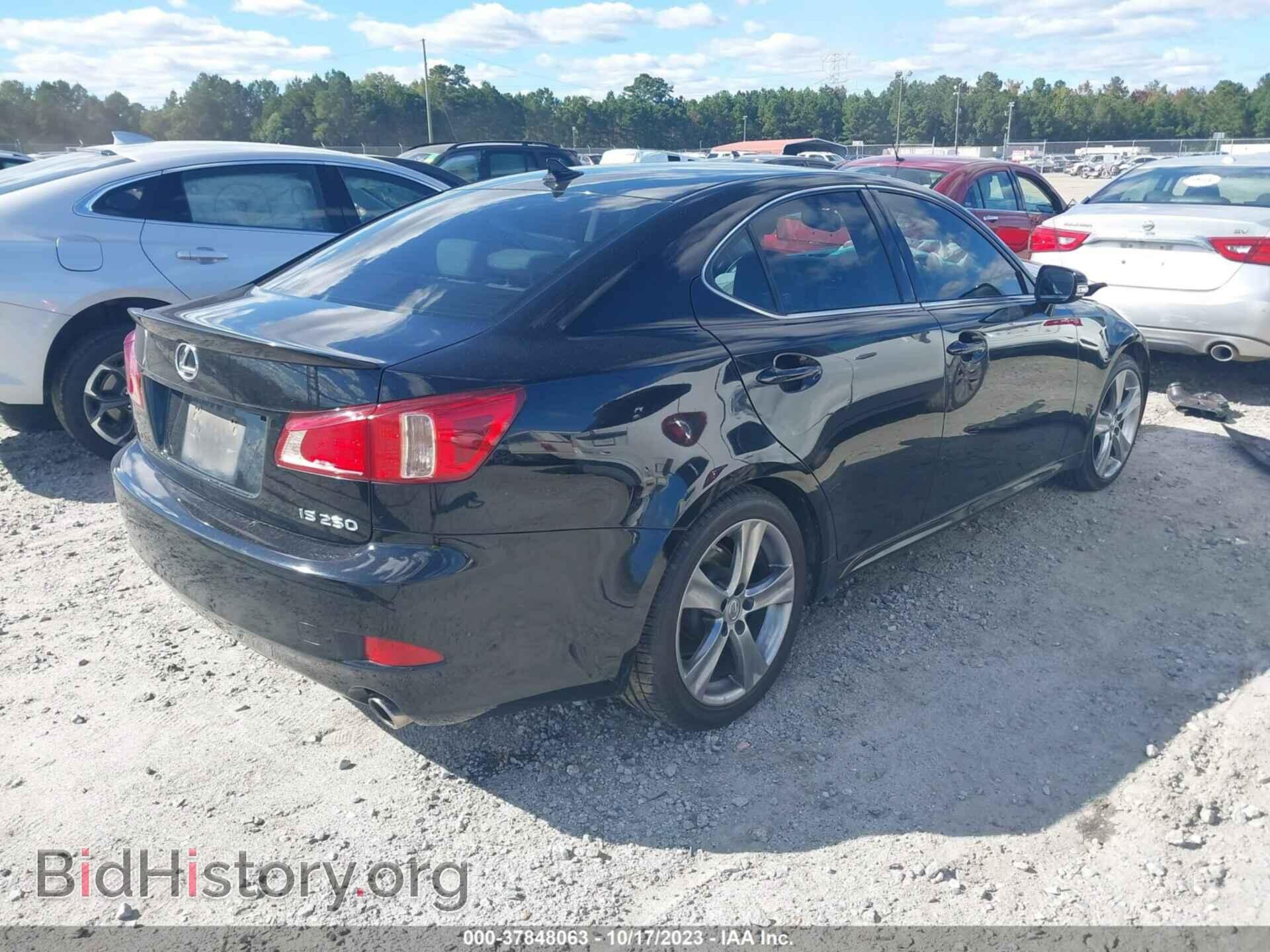 2012 LEXUS IS 250 - VIN: JTHBF5C22C5171663 - Photo 4