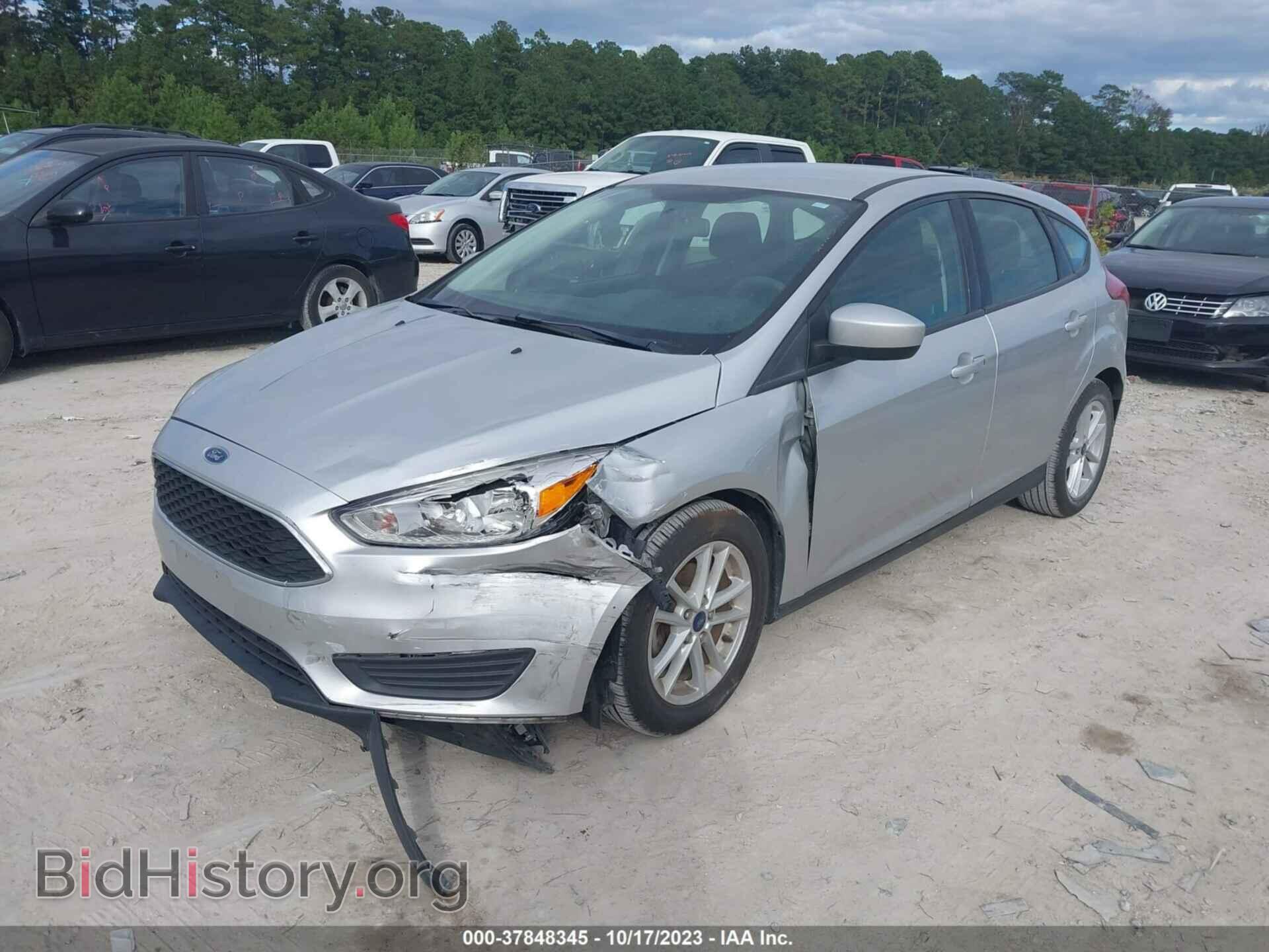 2018 FORD FOCUS - VIN: 1FADP3K29JL262165 - Фото 2