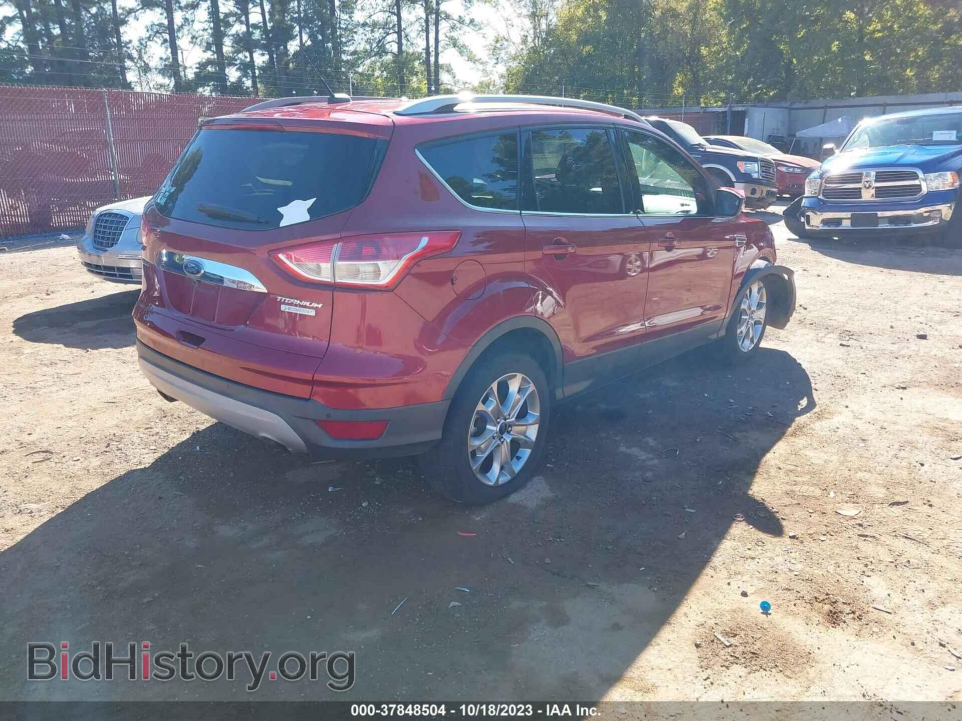 2014 FORD ESCAPE - VIN: 1FMCU0JX9EUE11907 - Фото 4