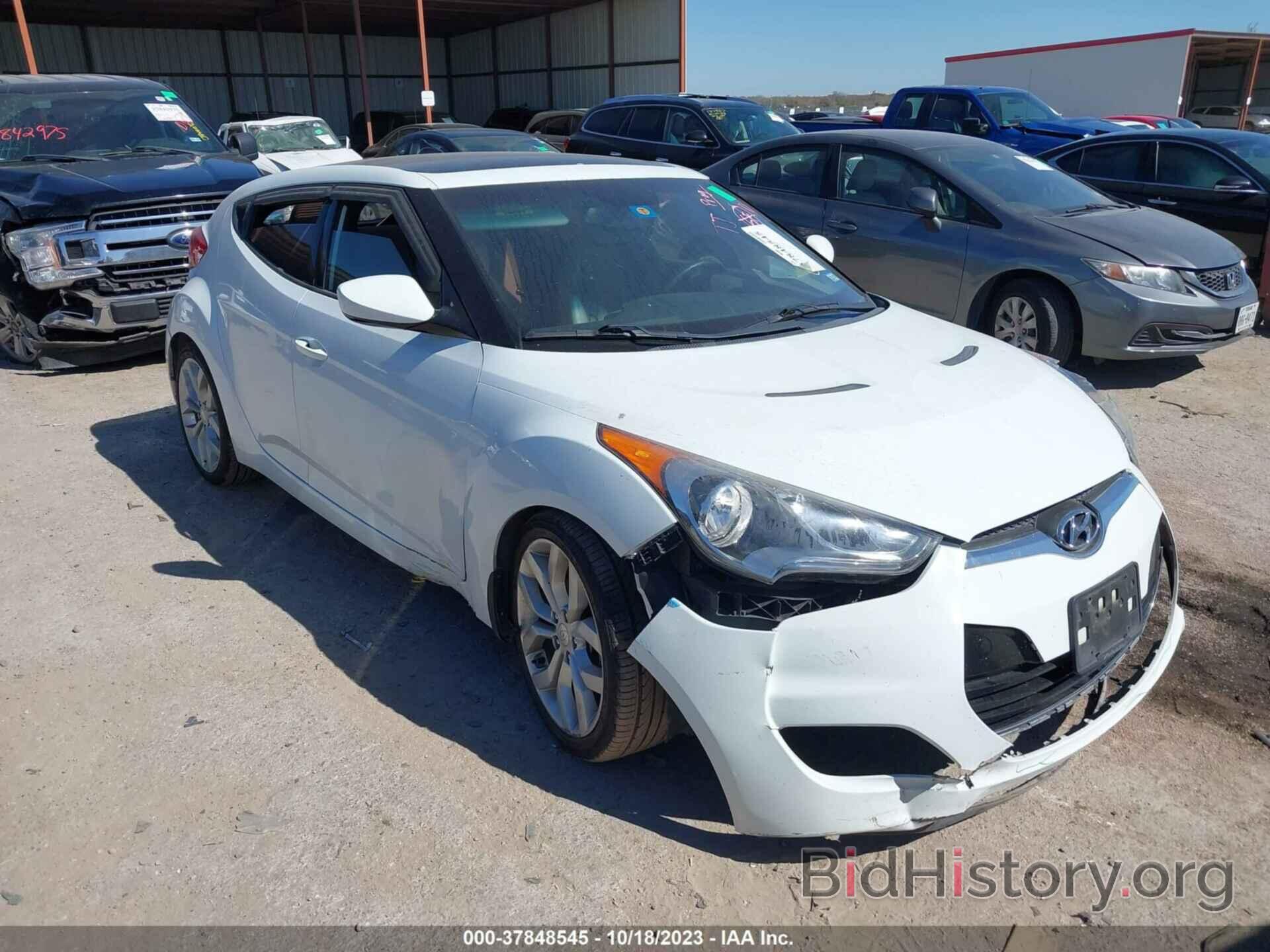 Photo KMHTC6AD2CU081486 - HYUNDAI VELOSTER 2012