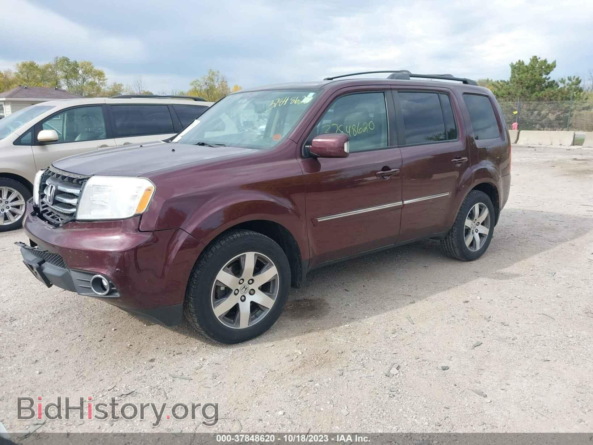 2013 HONDA PILOT - VIN: 5FNYF4H95DB068152 - Фото 2