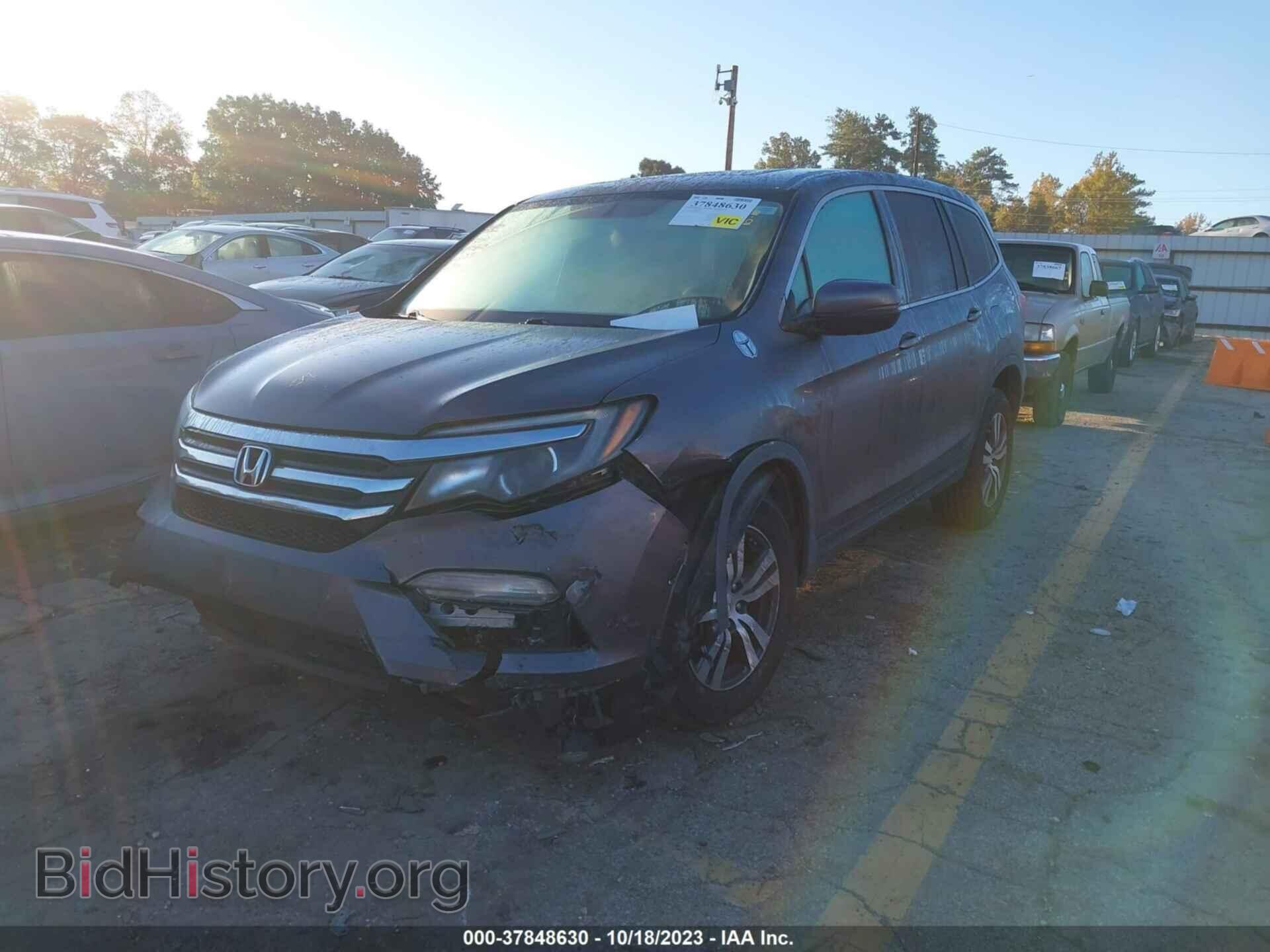 2017 HONDA PILOT - VIN: 5FNYF6H56HB093740 - Фото 2
