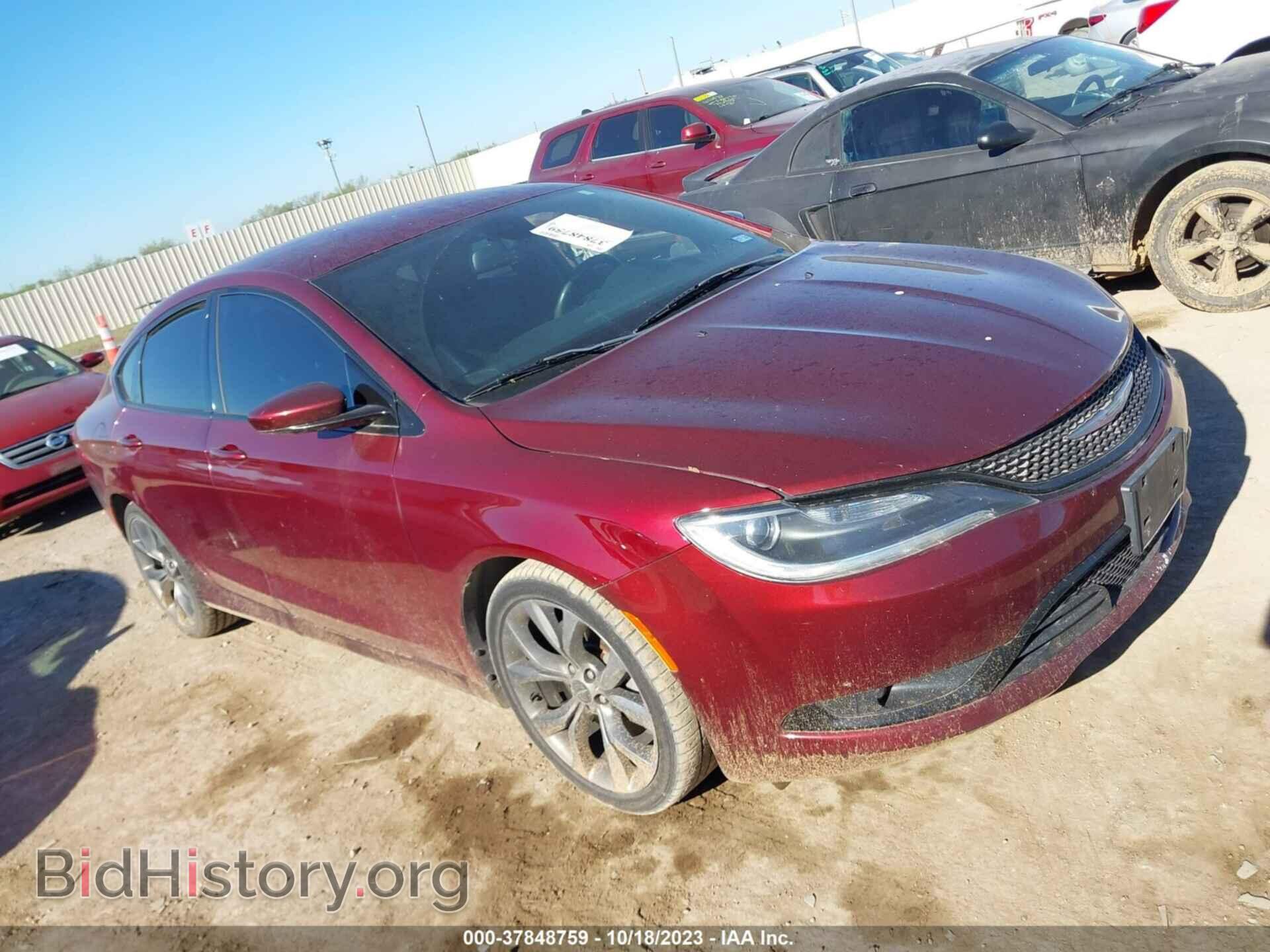 Фотография 1C3CCCBB3FN683350 - CHRYSLER 200 2015