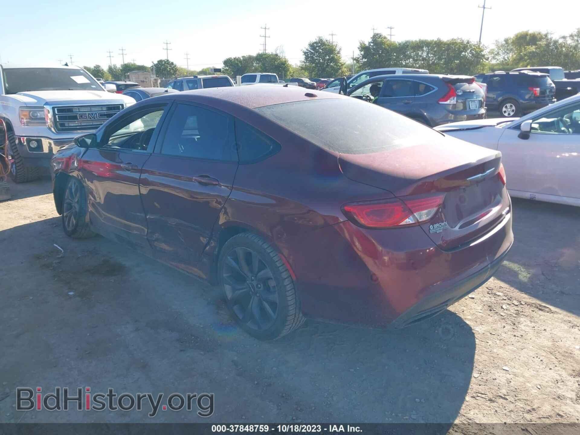 2015 CHRYSLER 200 - VIN: 1C3CCCBB3FN683350 - Фото 3