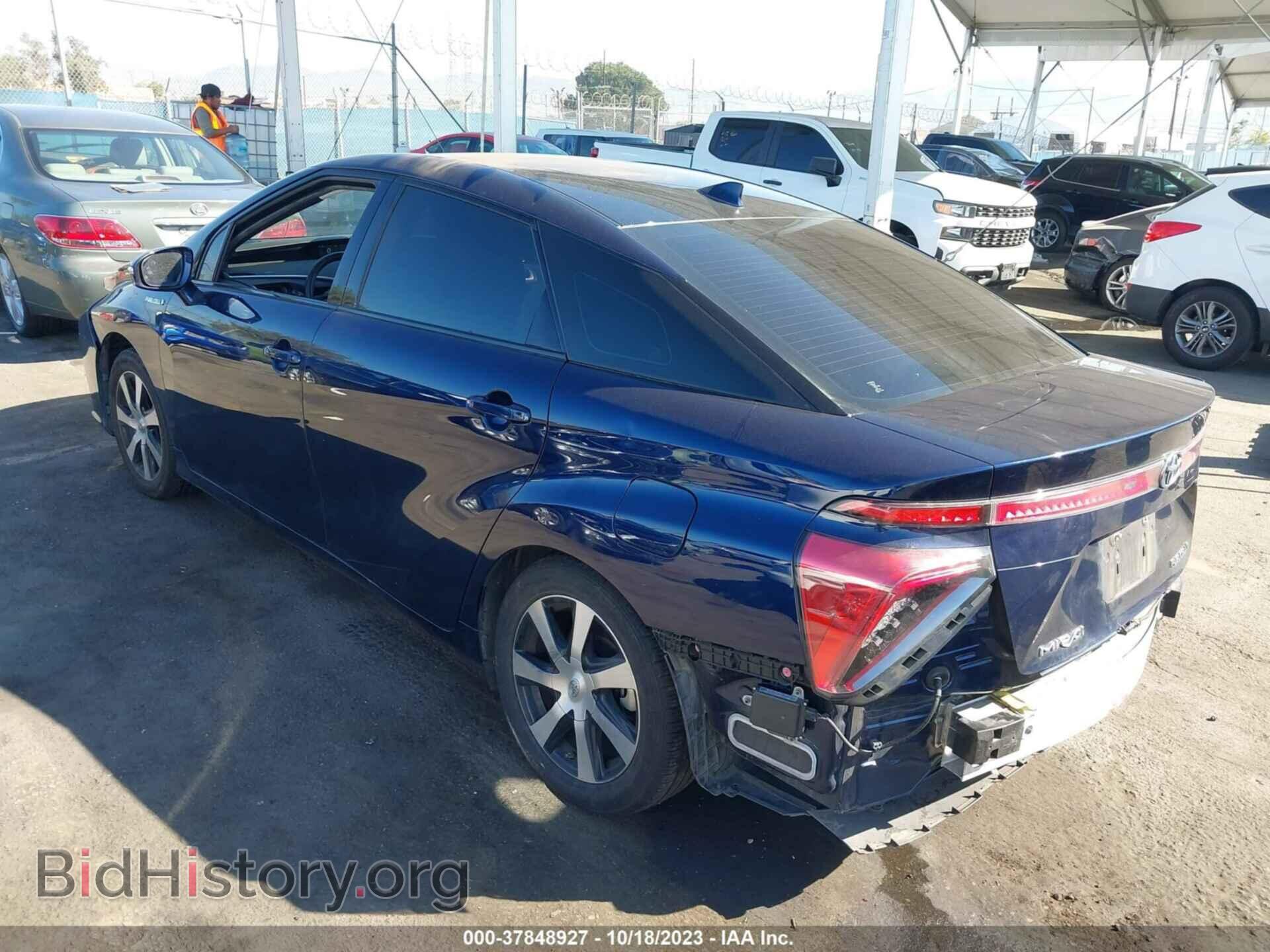 2019 TOYOTA MIRAI - VIN: JTDBVRBD2KA005678 - Фото 3