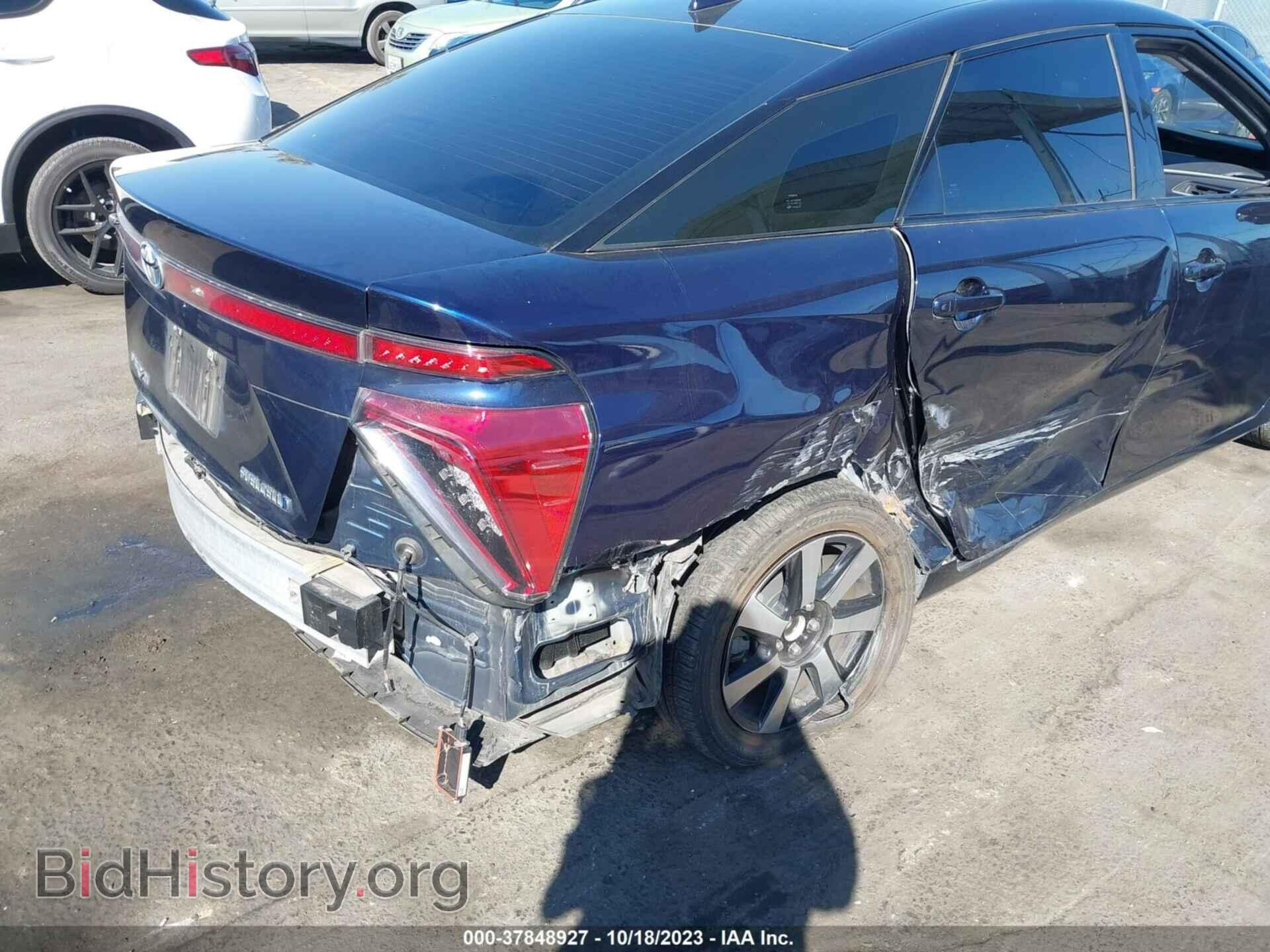 2019 TOYOTA MIRAI - VIN: JTDBVRBD2KA005678 - Фото 6