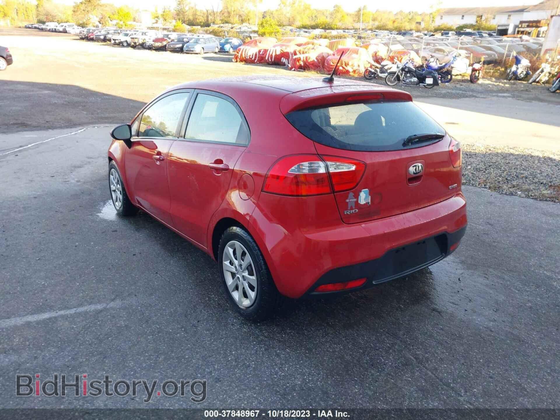 2014 KIA RIO - VIN: KNADN5A38E6409065 - Photo 3