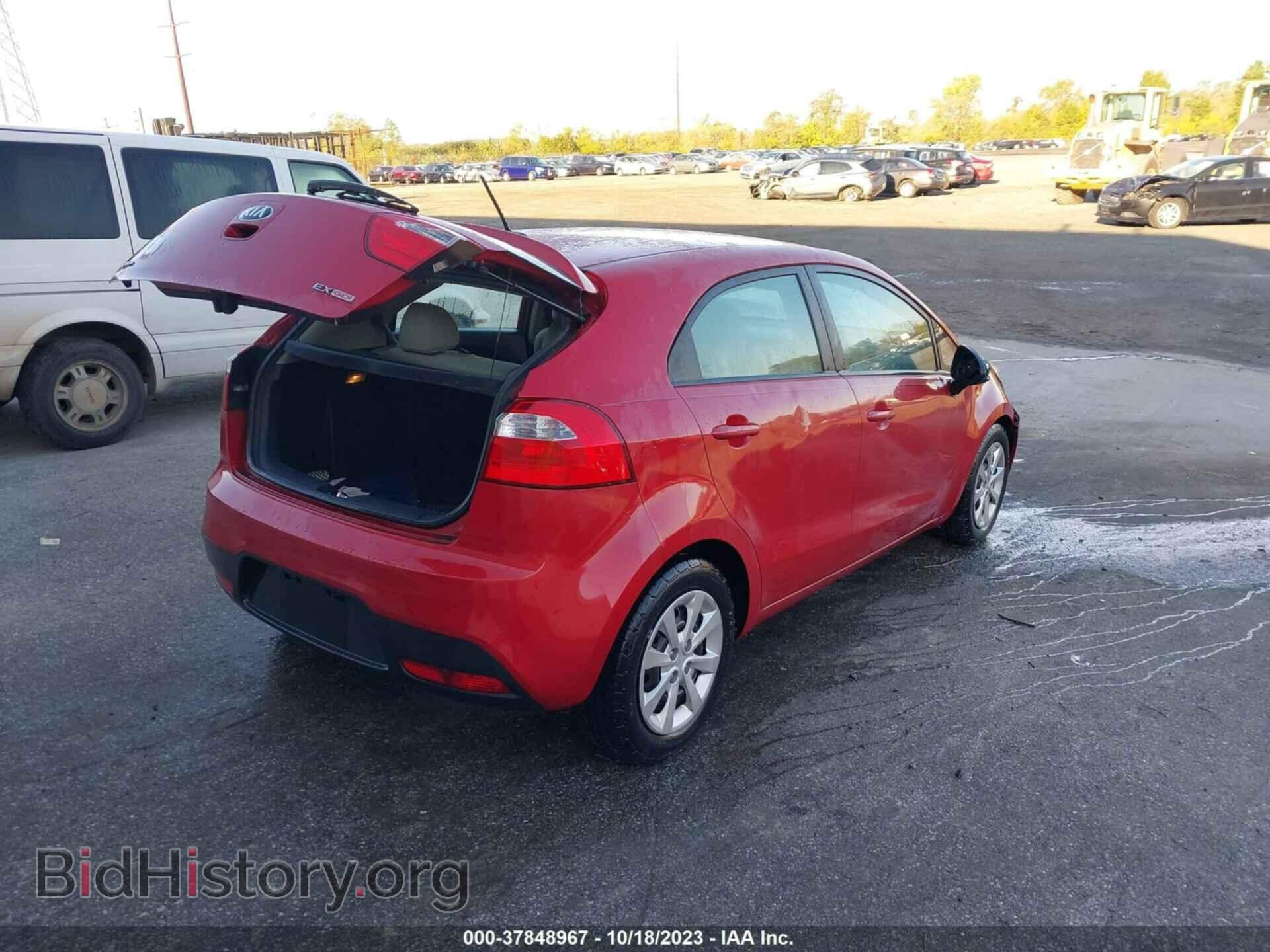 2014 KIA RIO - VIN: KNADN5A38E6409065 - Photo 4