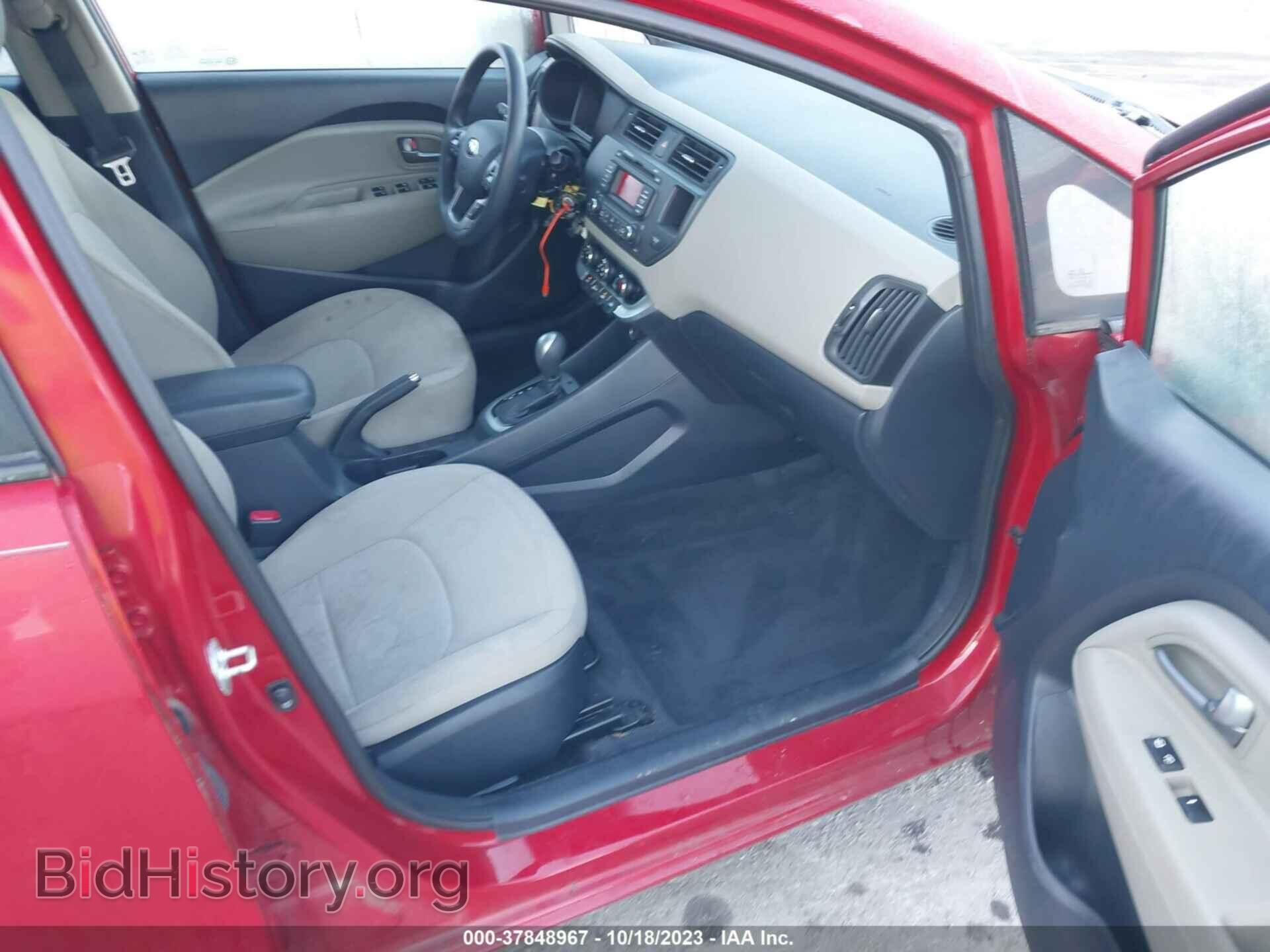 2014 KIA RIO - VIN: KNADN5A38E6409065 - Photo 5