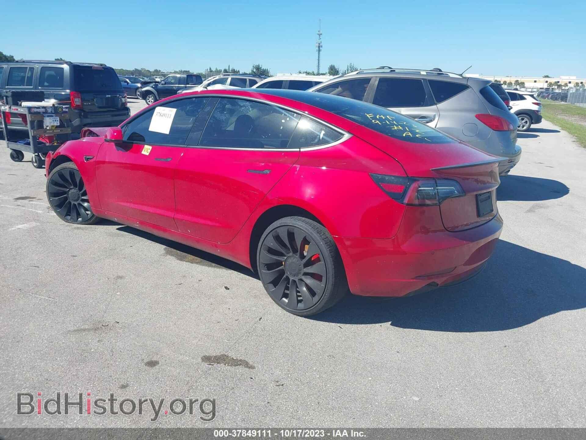 2021 TESLA MODEL 3 - VIN: 5YJ3E1ECXMF984823 - Фото 3