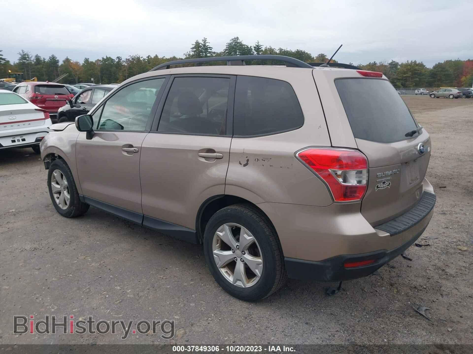 2014 SUBARU FORESTER - VIN: JF2SJAEC9EH520495 - Фото 3