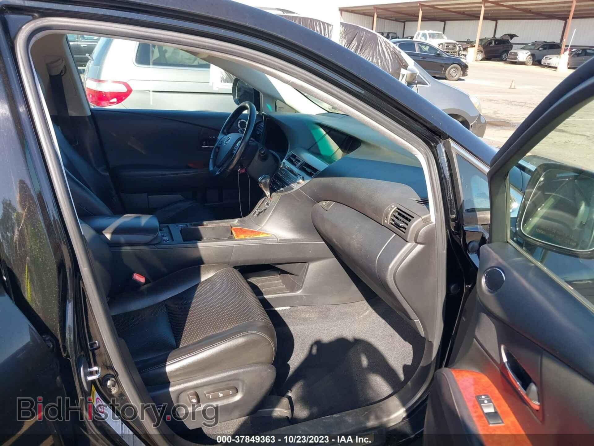 2010 LEXUS RX 350 - VIN: 2T2BK1BA3AC007980 - Фото 5