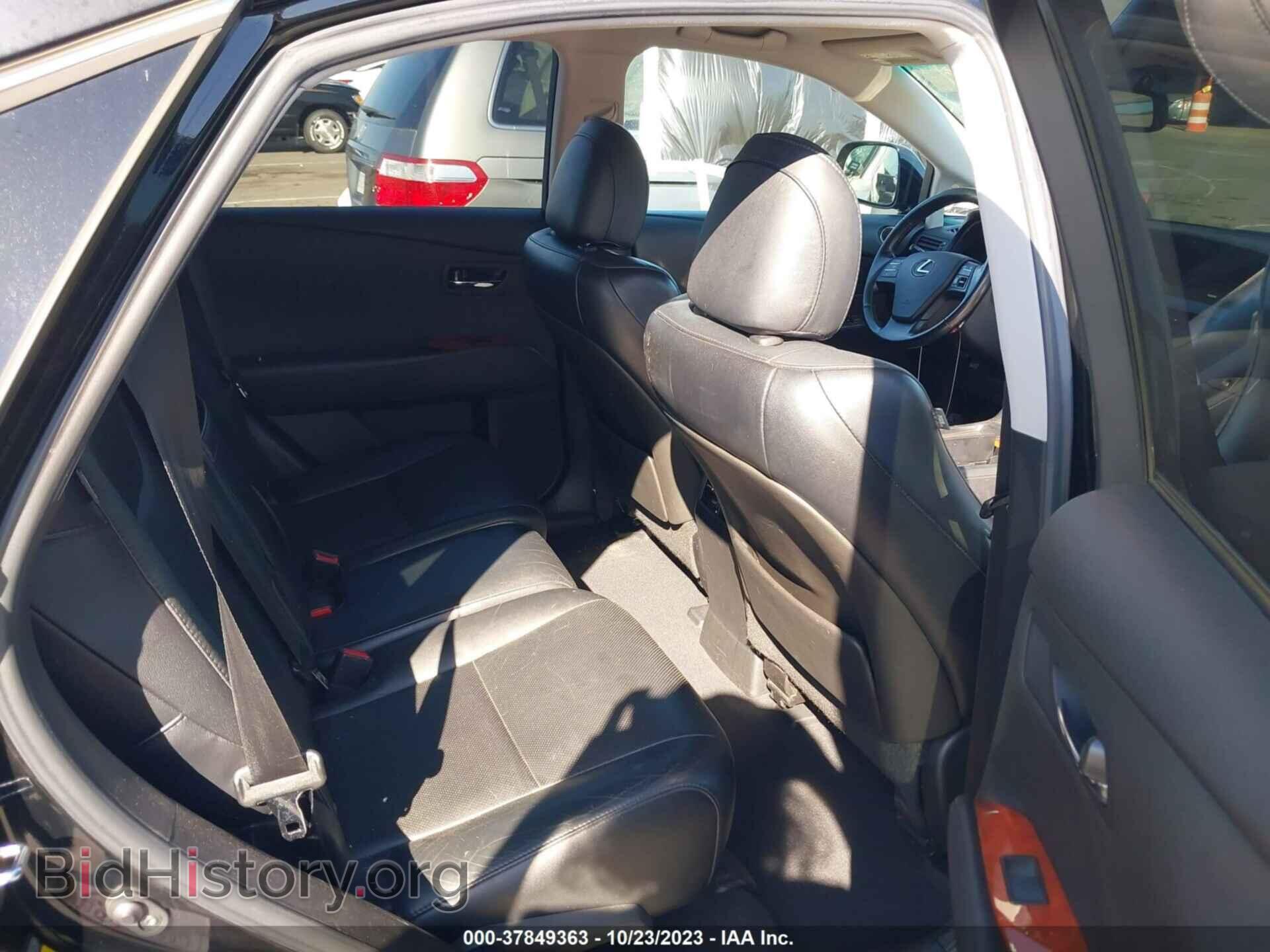 2010 LEXUS RX 350 - VIN: 2T2BK1BA3AC007980 - Фото 8