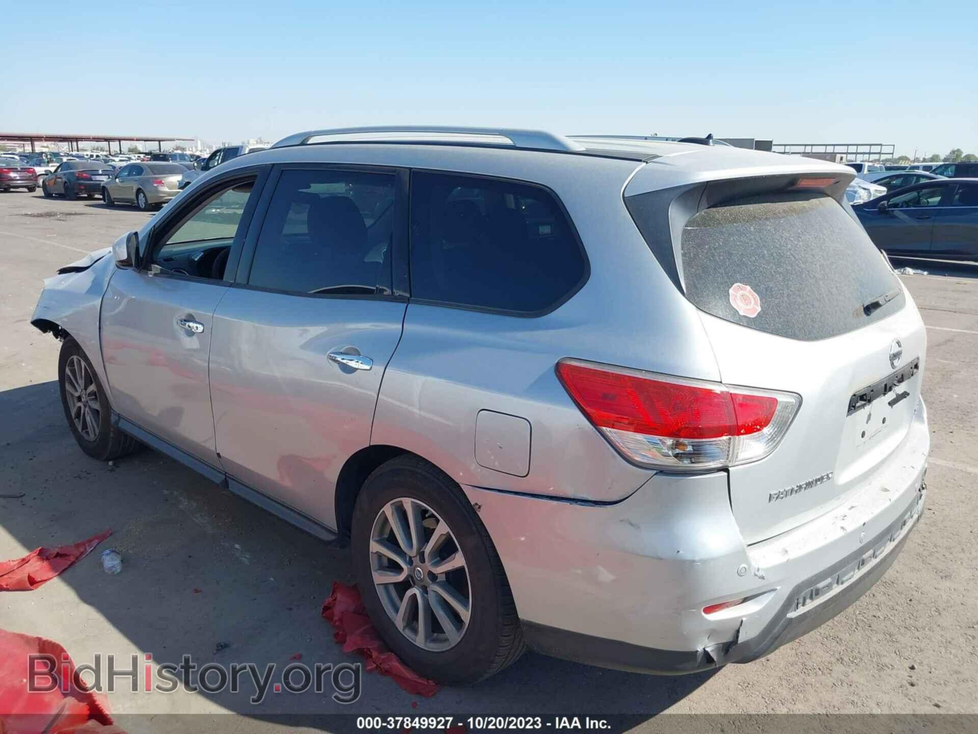 2014 NISSAN PATHFINDER - VIN: 5N1AR2MN7EC729030 - Фото 3