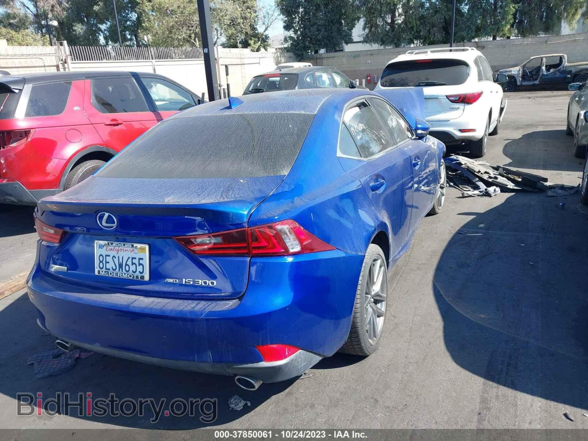 2016 LEXUS IS 300 - VIN: JTHCM1D26G5006156 - Фото 4